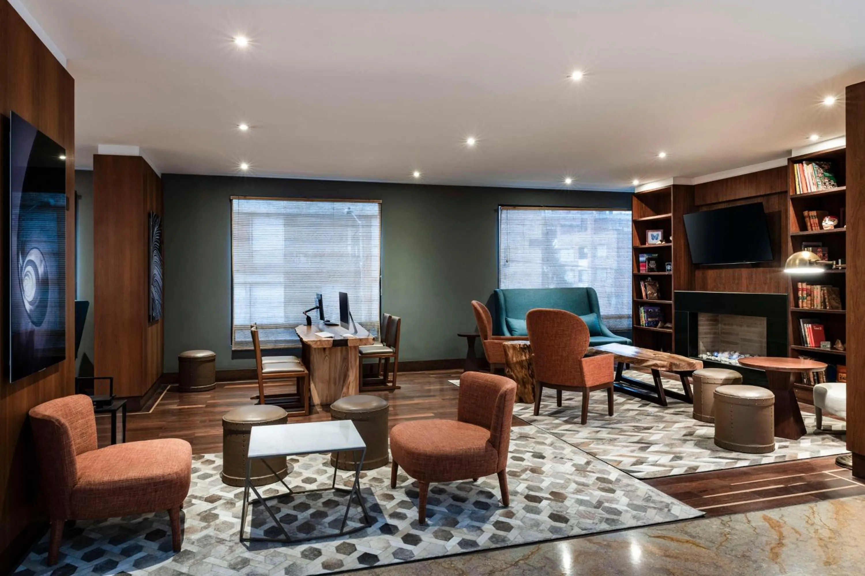 Lobby or reception in Doubletree By Hilton Bogota Calle 100,Co