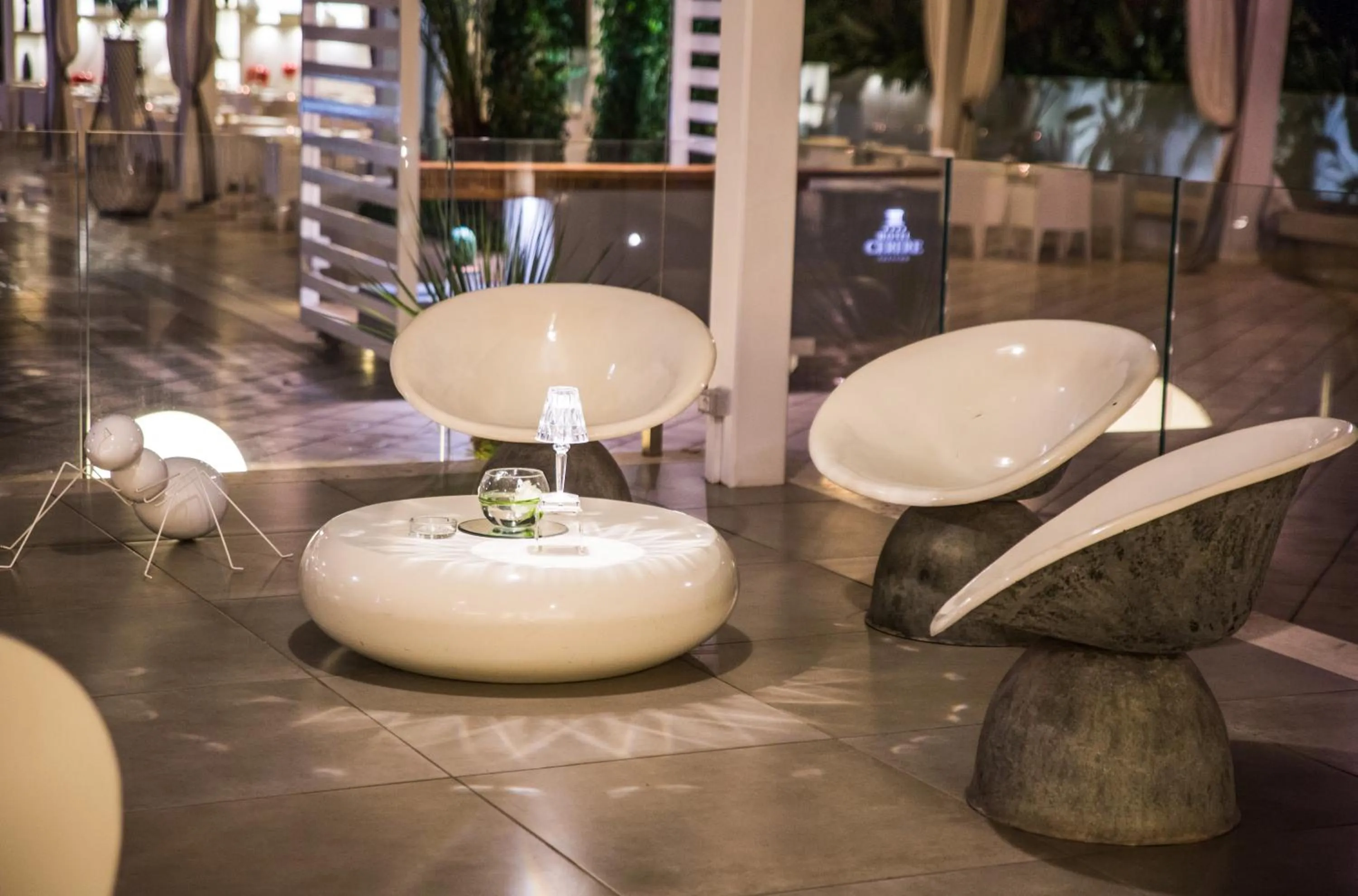 On site in Hotel Cerere