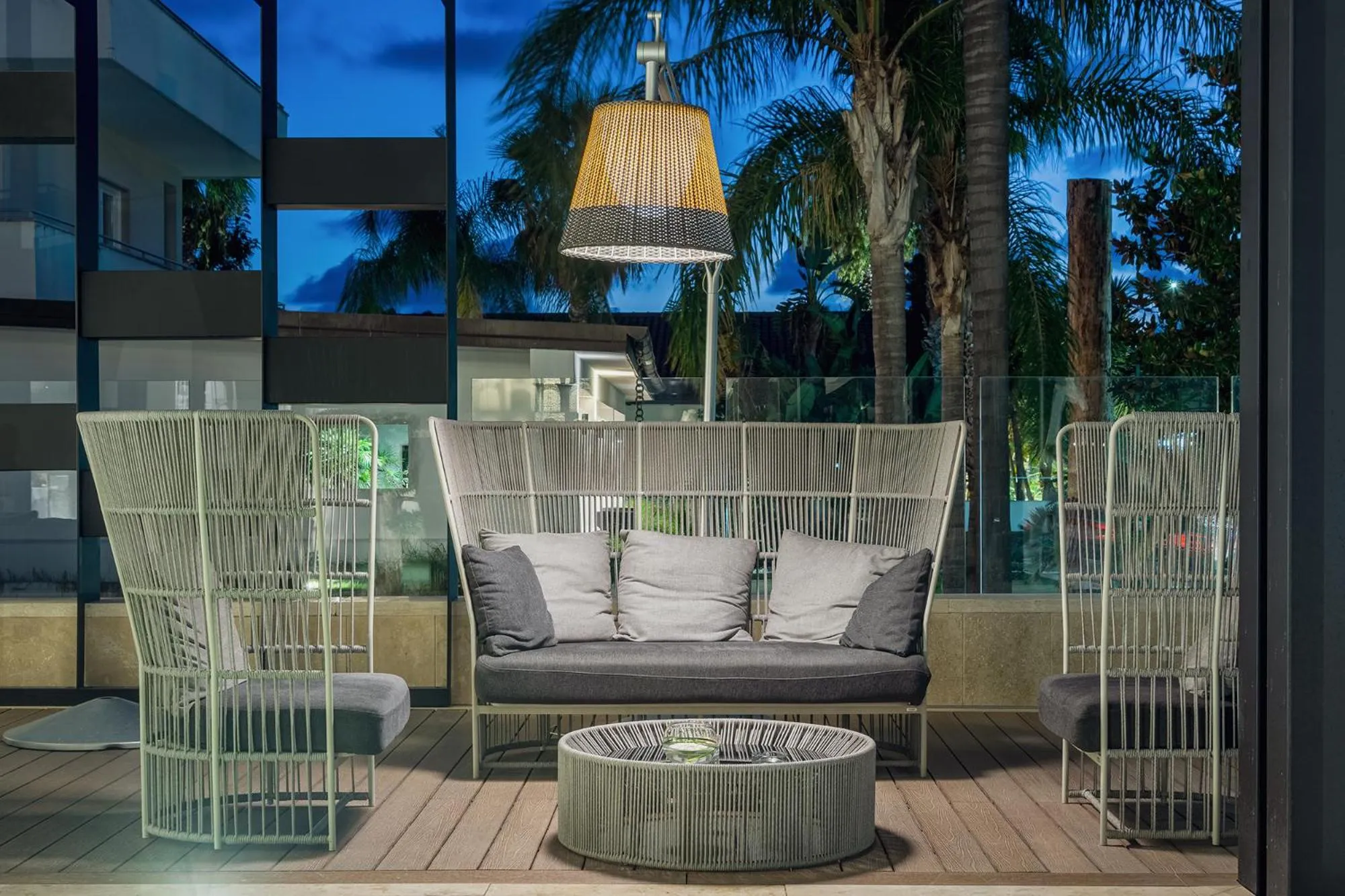 Patio in Hotel Cerere