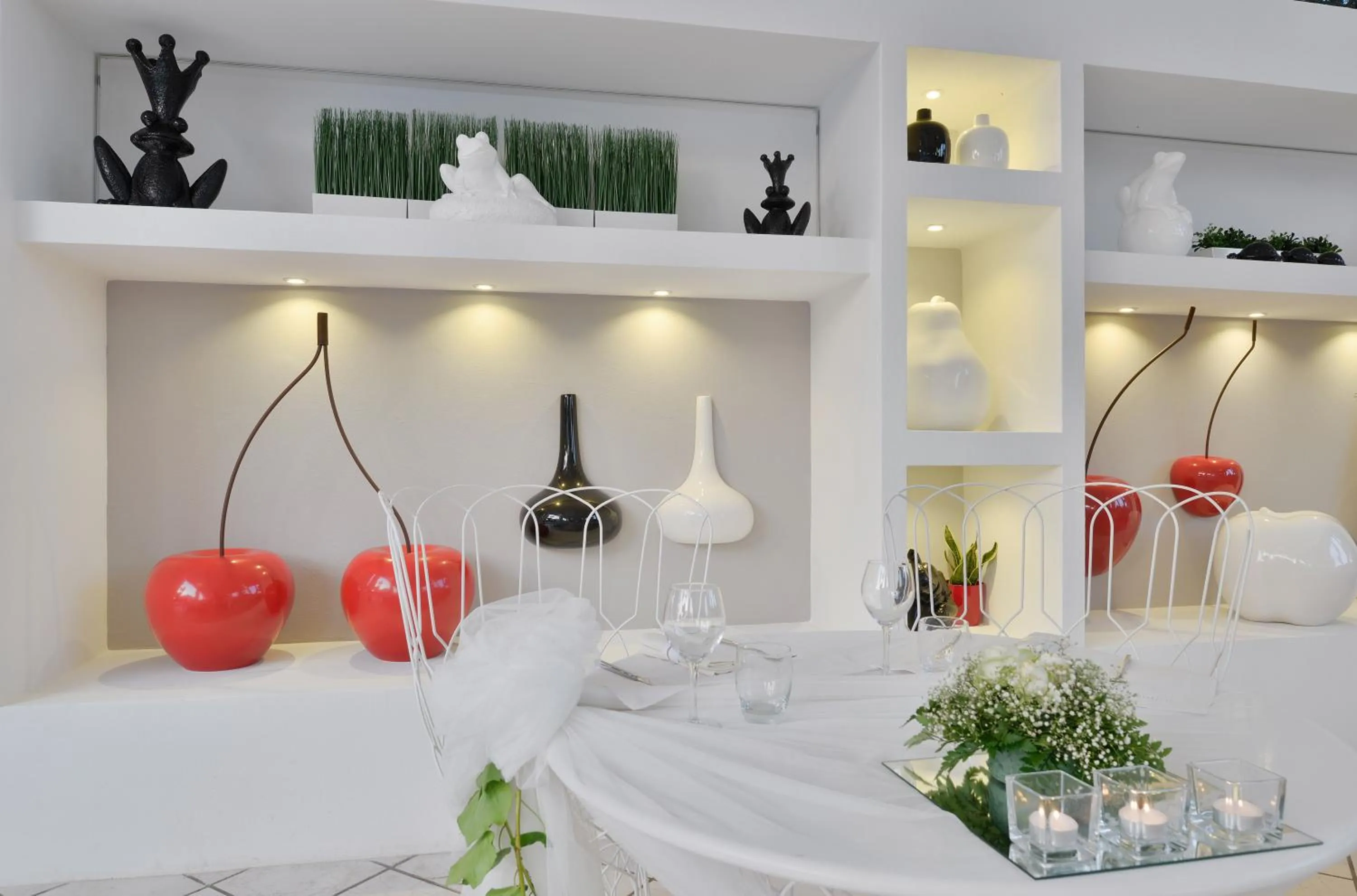 Decorative detail in Hotel Cerere