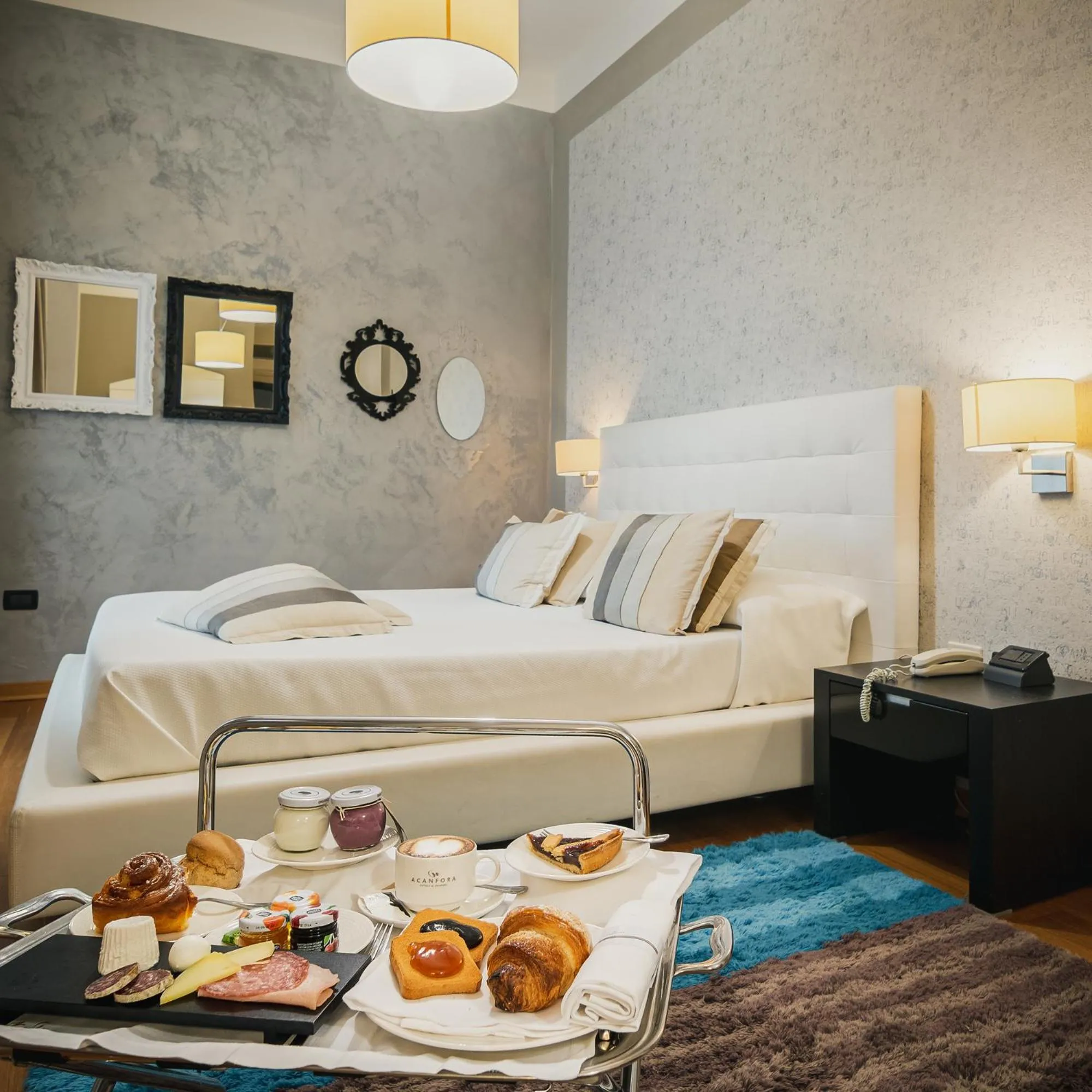 Bedroom, Bed in Hotel Cerere