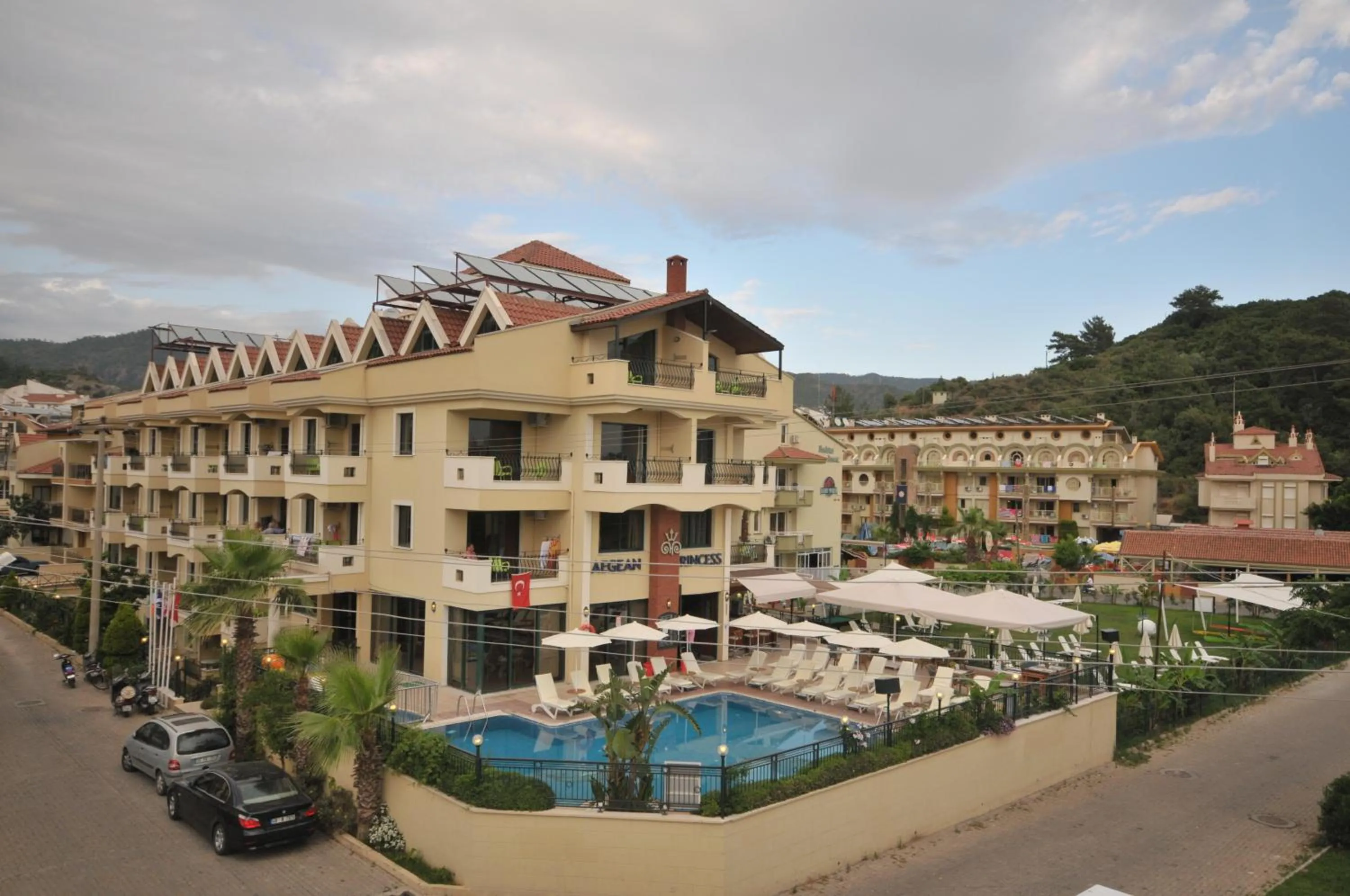 Property building, Pool View in Aegean Princess Apartments And Studio