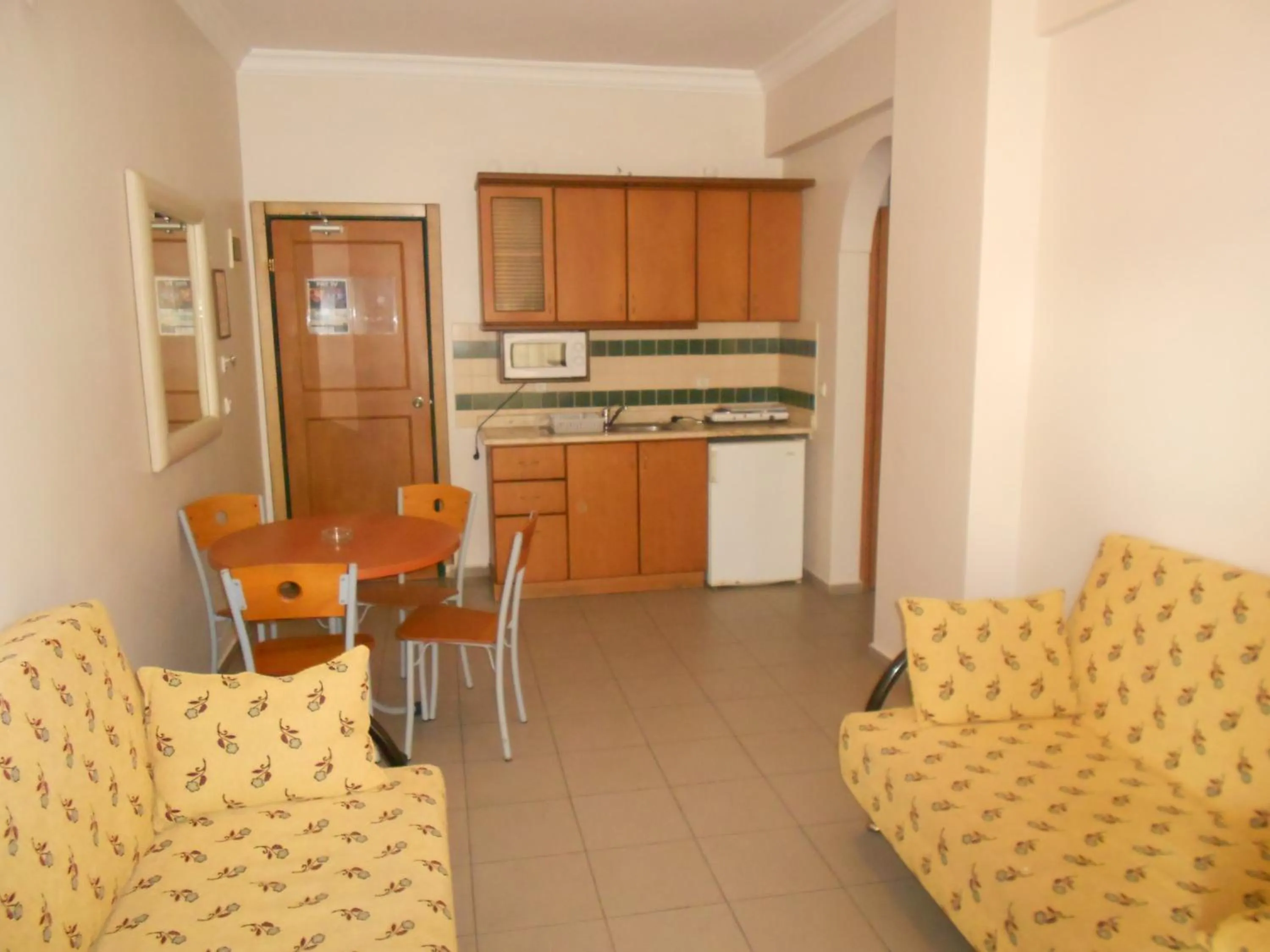 Kitchen/Kitchenette in Aegean Princess Apartments And Studio