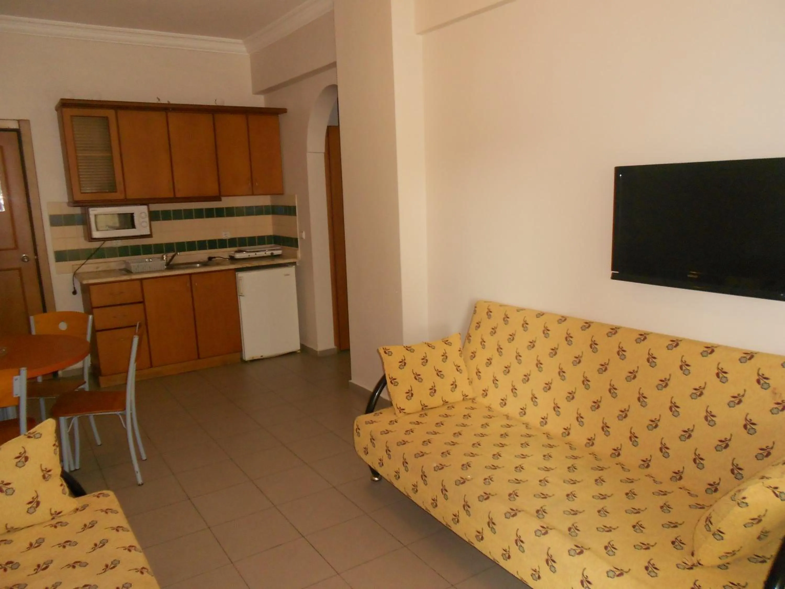 Seating Area in Aegean Princess Apartments And Studio