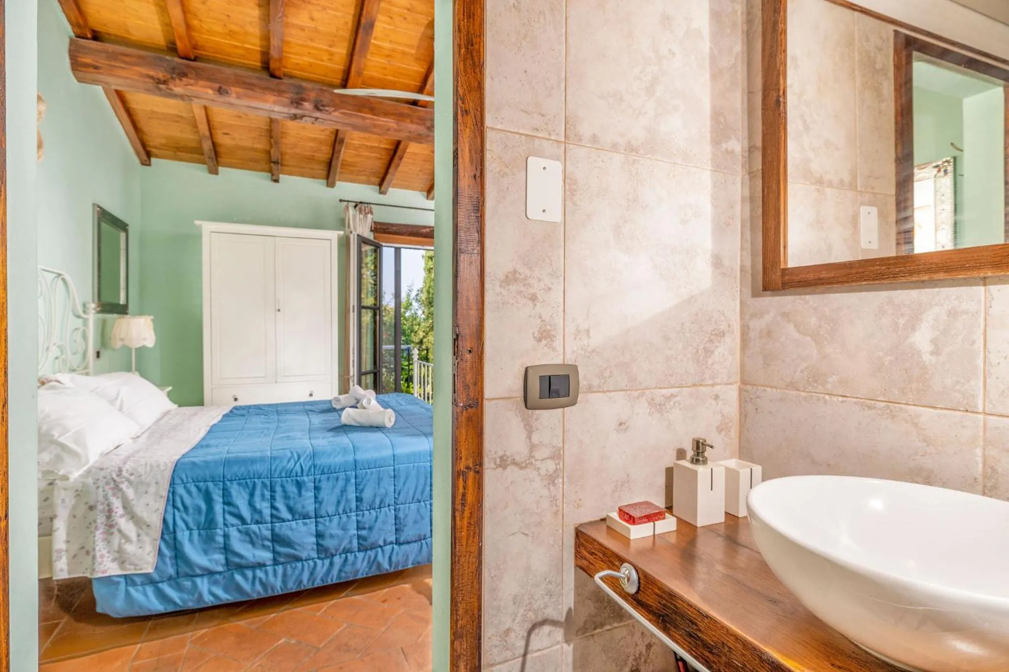 Bed in B&B Al Vecchio Forno