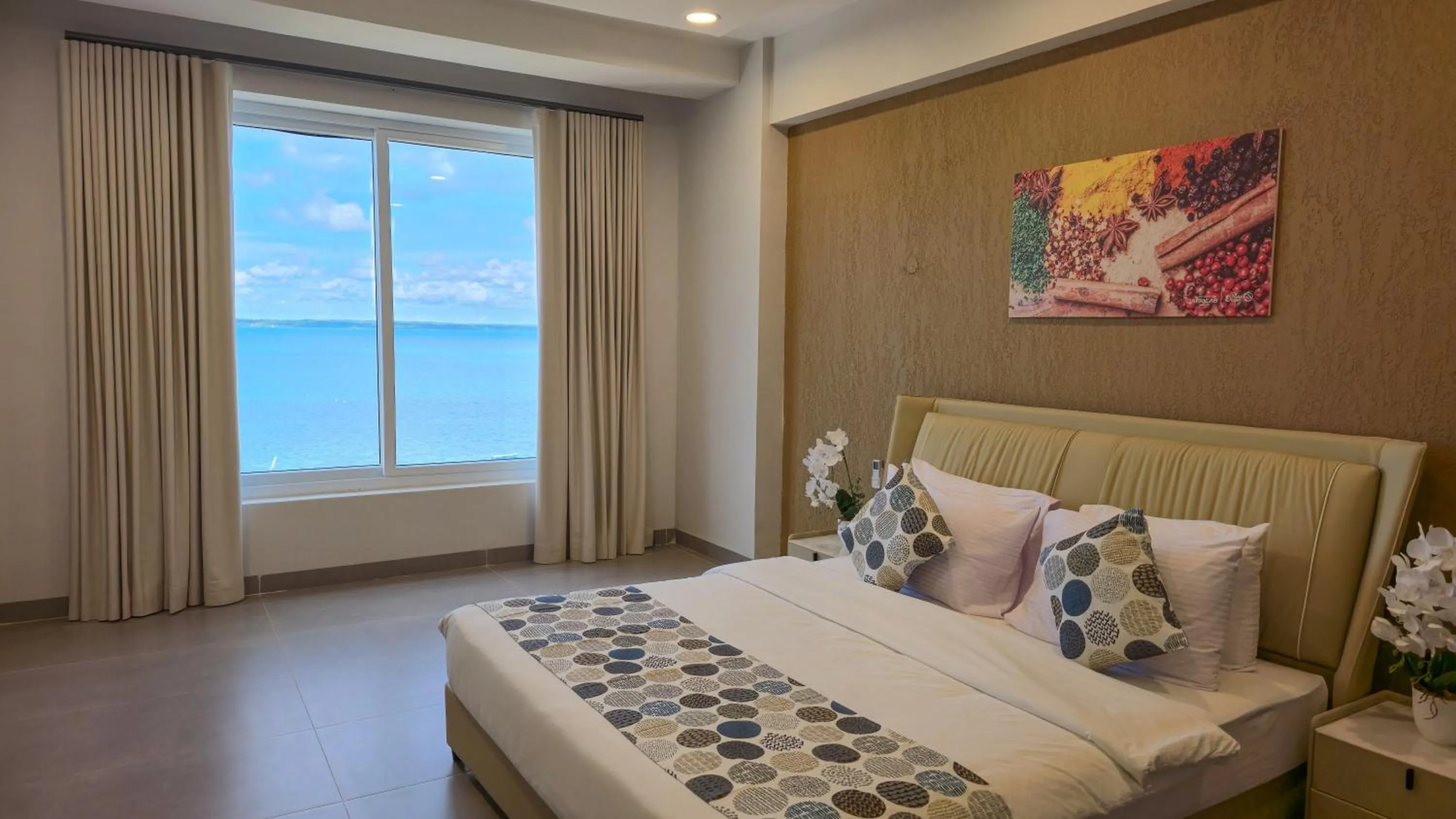 Bedroom, Bed in Blue Ocean Resort & Residences