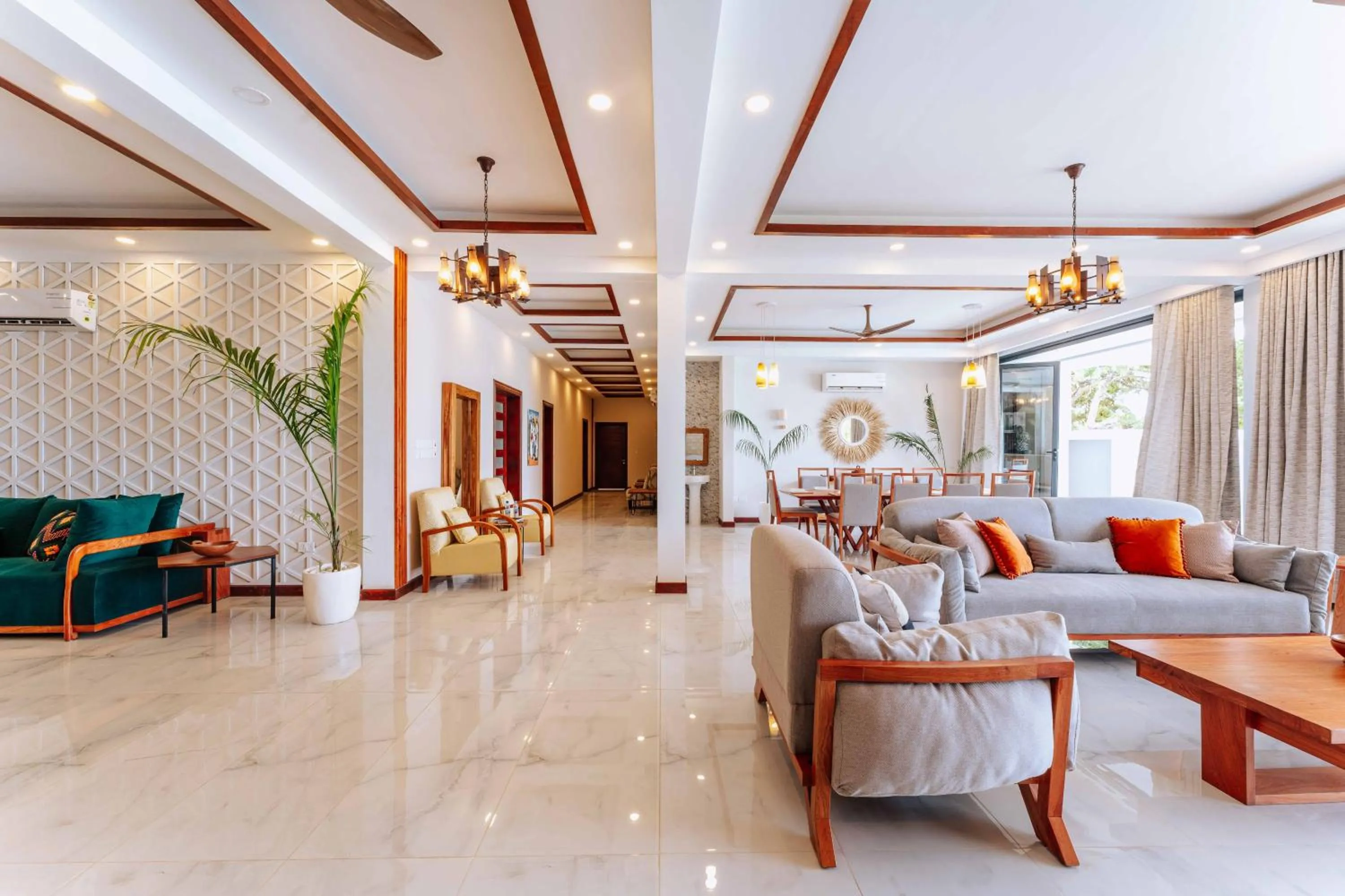 Living room in Blue Ocean Resort & Residences