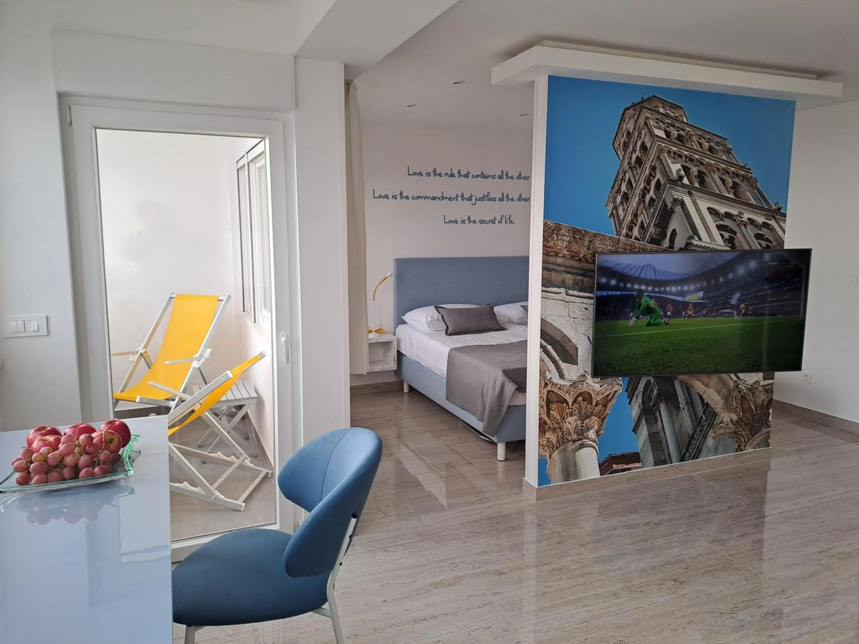 Photo of the whole room, Bed in Sea View Apartment 4 You in Split