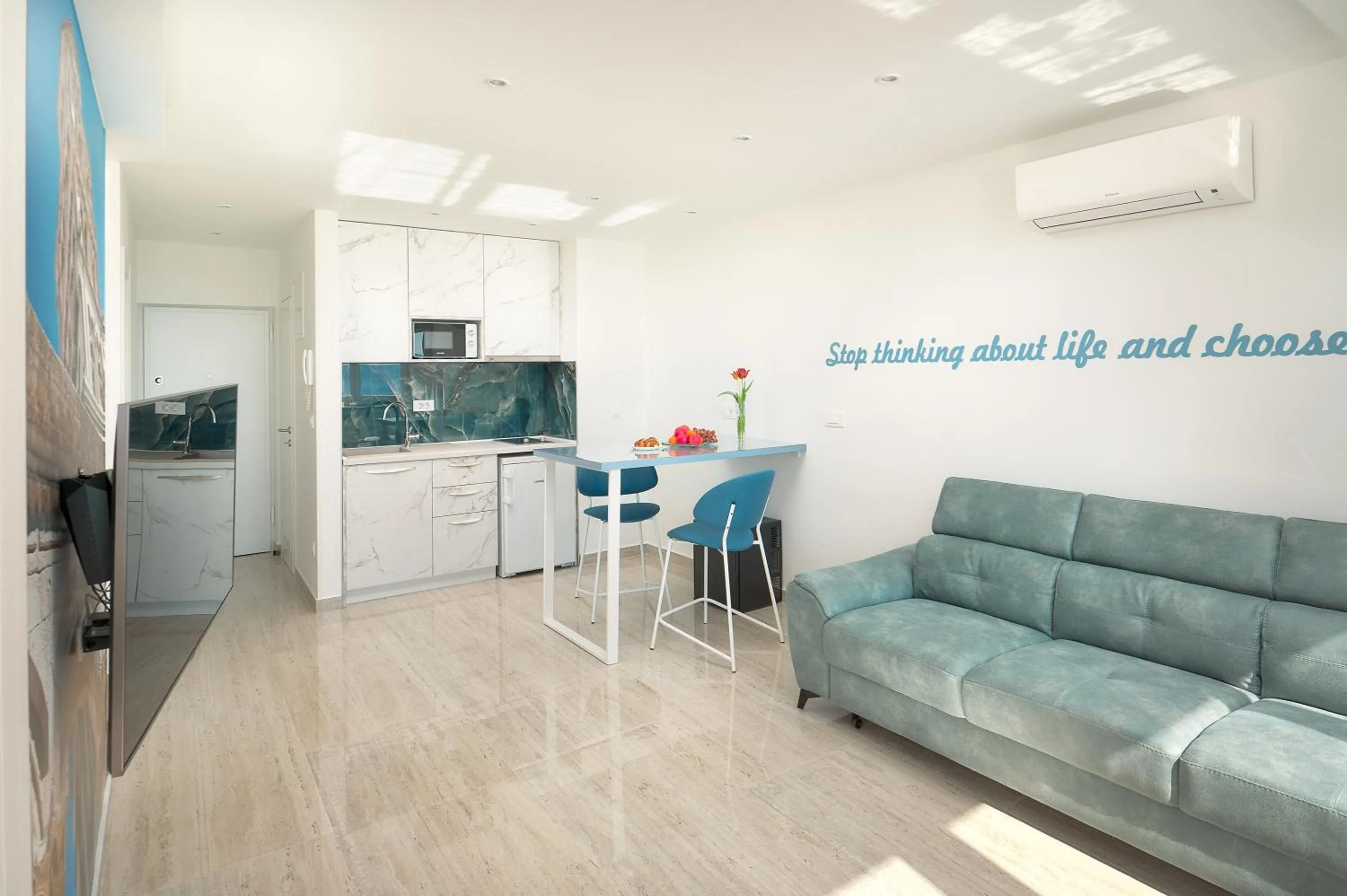 kitchen in Sea View Apartment 4 You in Split