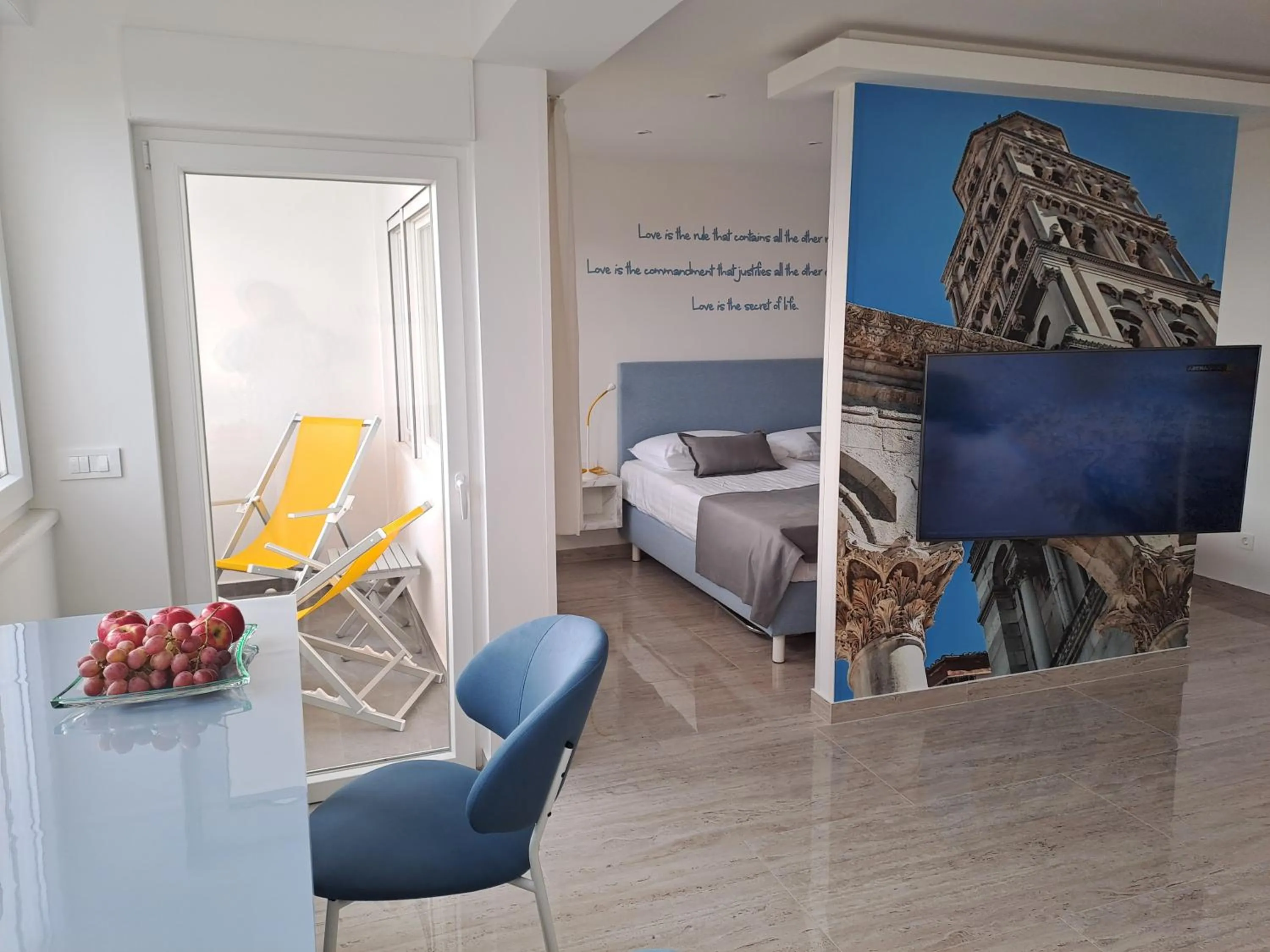 Photo of the whole room, Bed in Sea View Apartment 4 You in Split