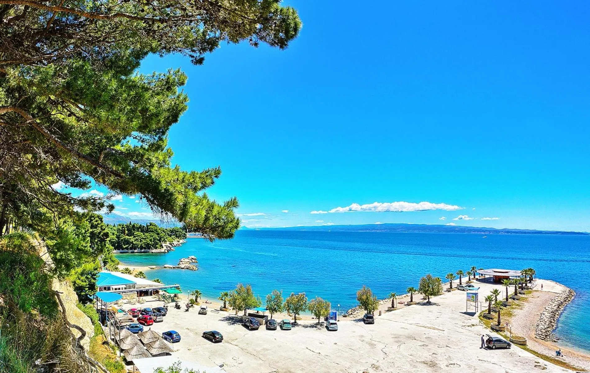 Beach in Sea View Apartment 4 You in Split