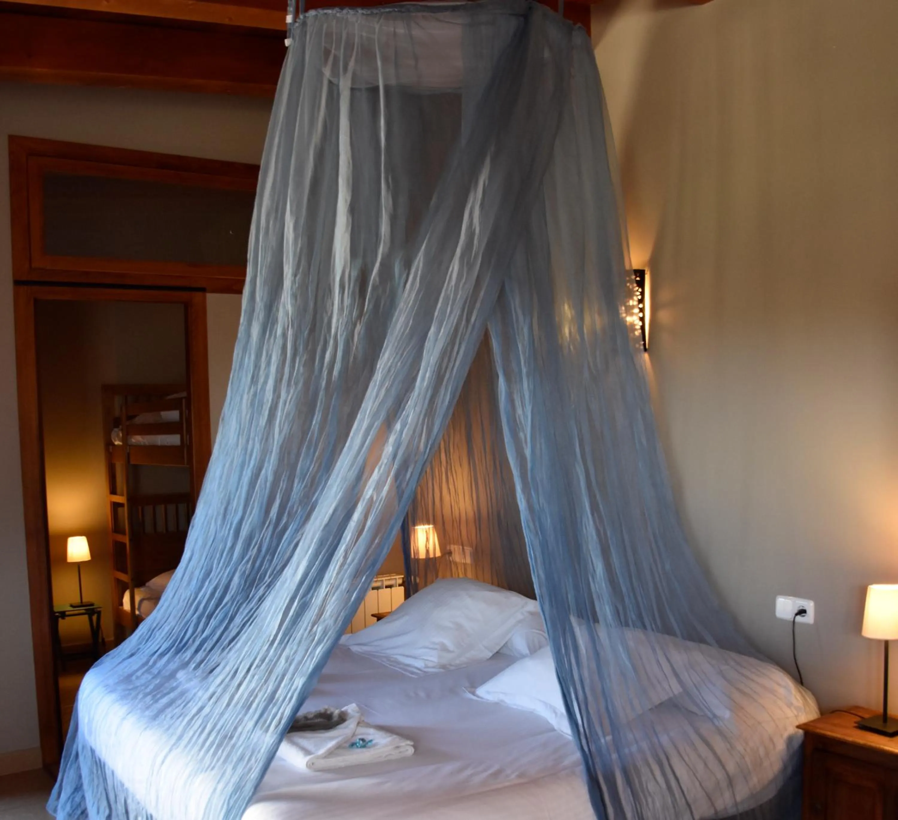 Deluxe Family Room with Mountain View in B&B El Ranxo