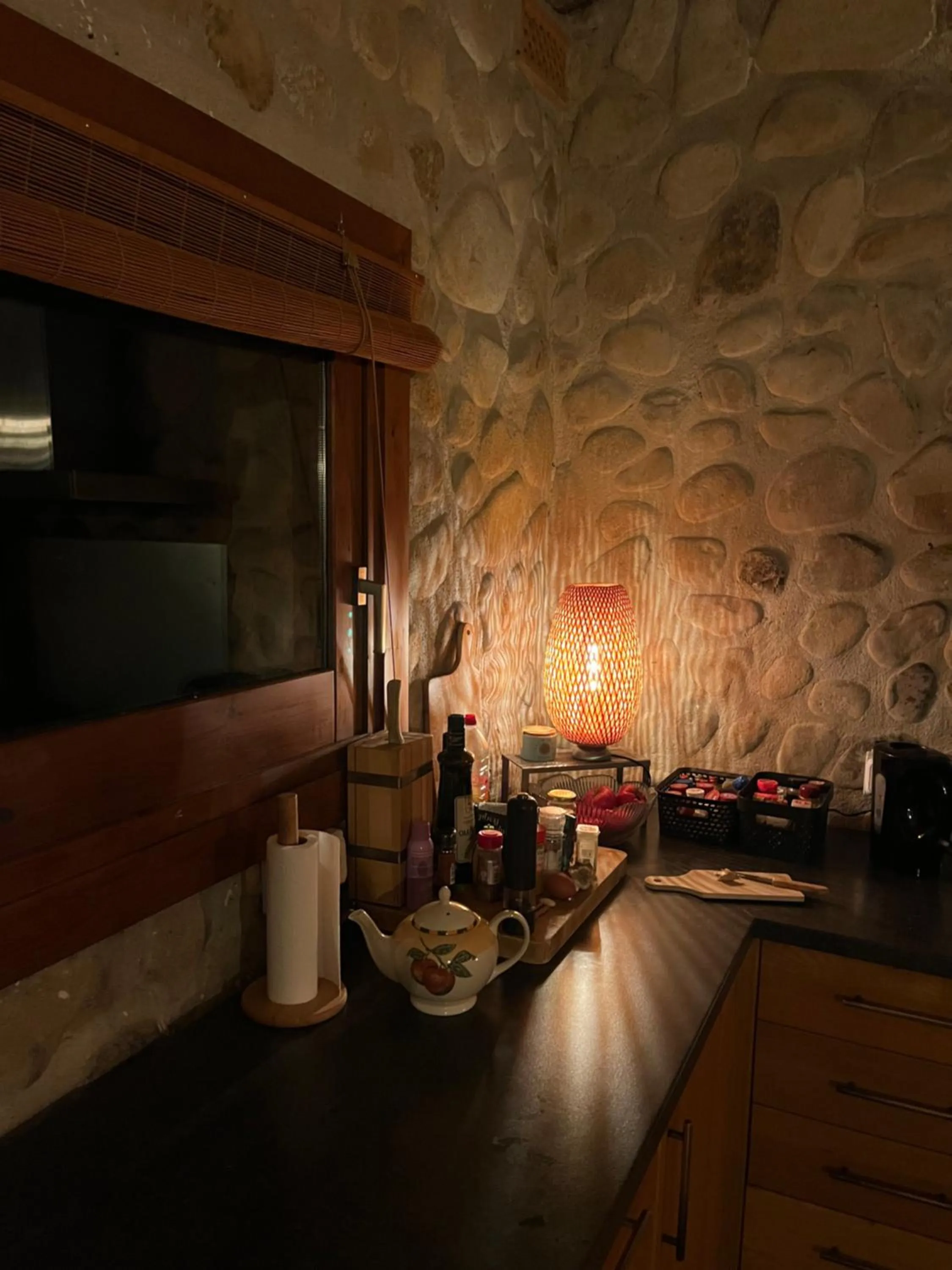 Kitchen or kitchenette in B&B El Ranxo