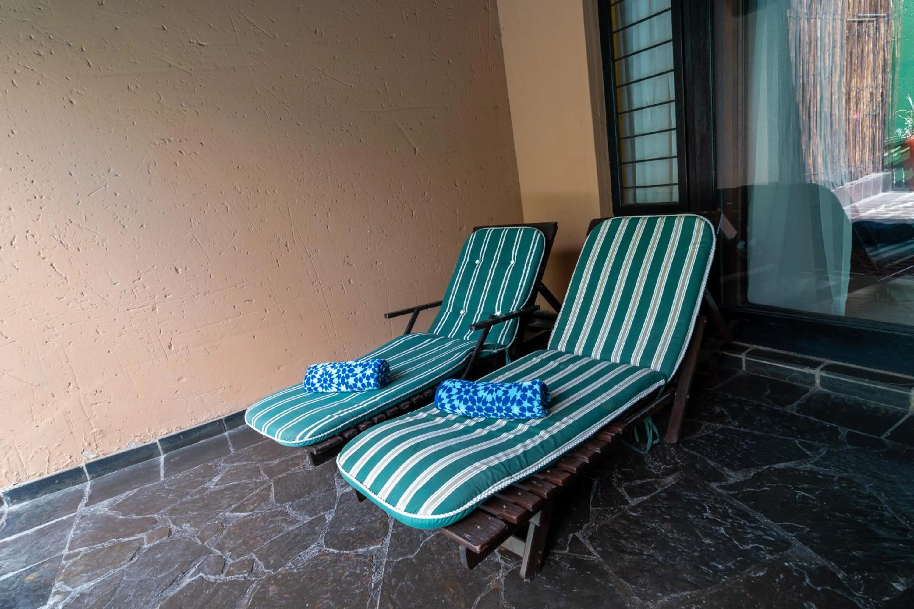 sunbed in Riverstone Lodge