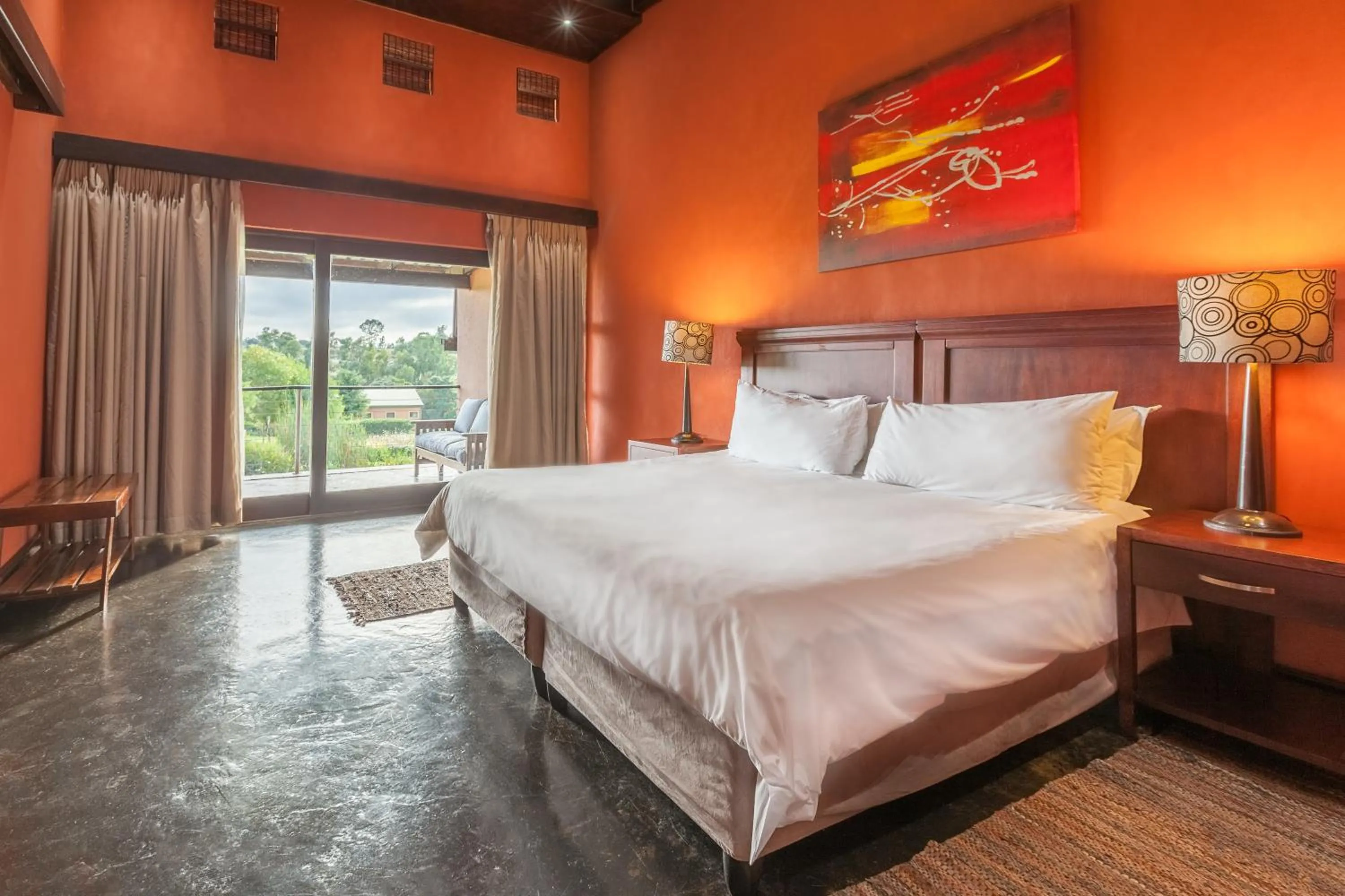 Bed in Riverstone Lodge