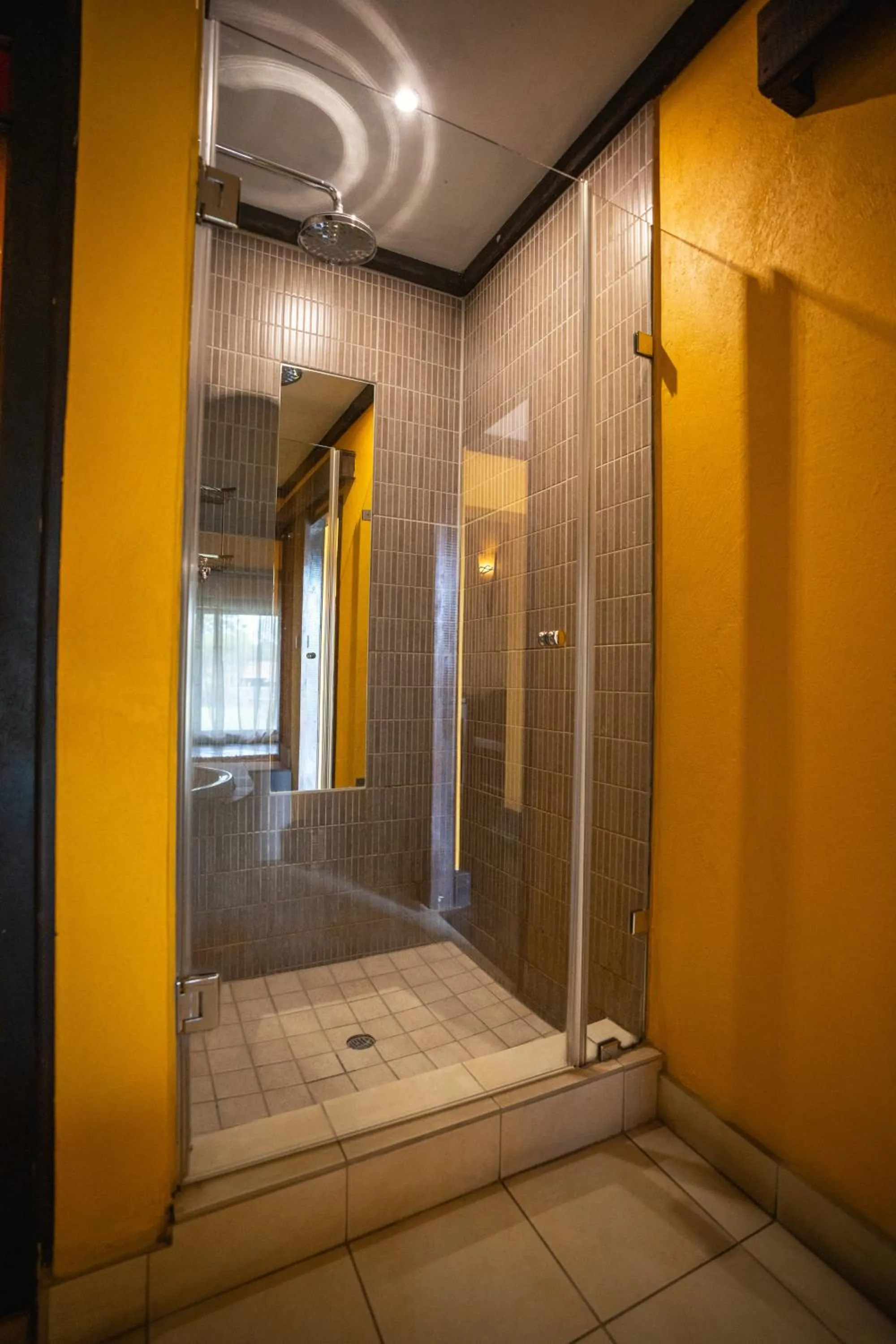 Shower in Riverstone Lodge