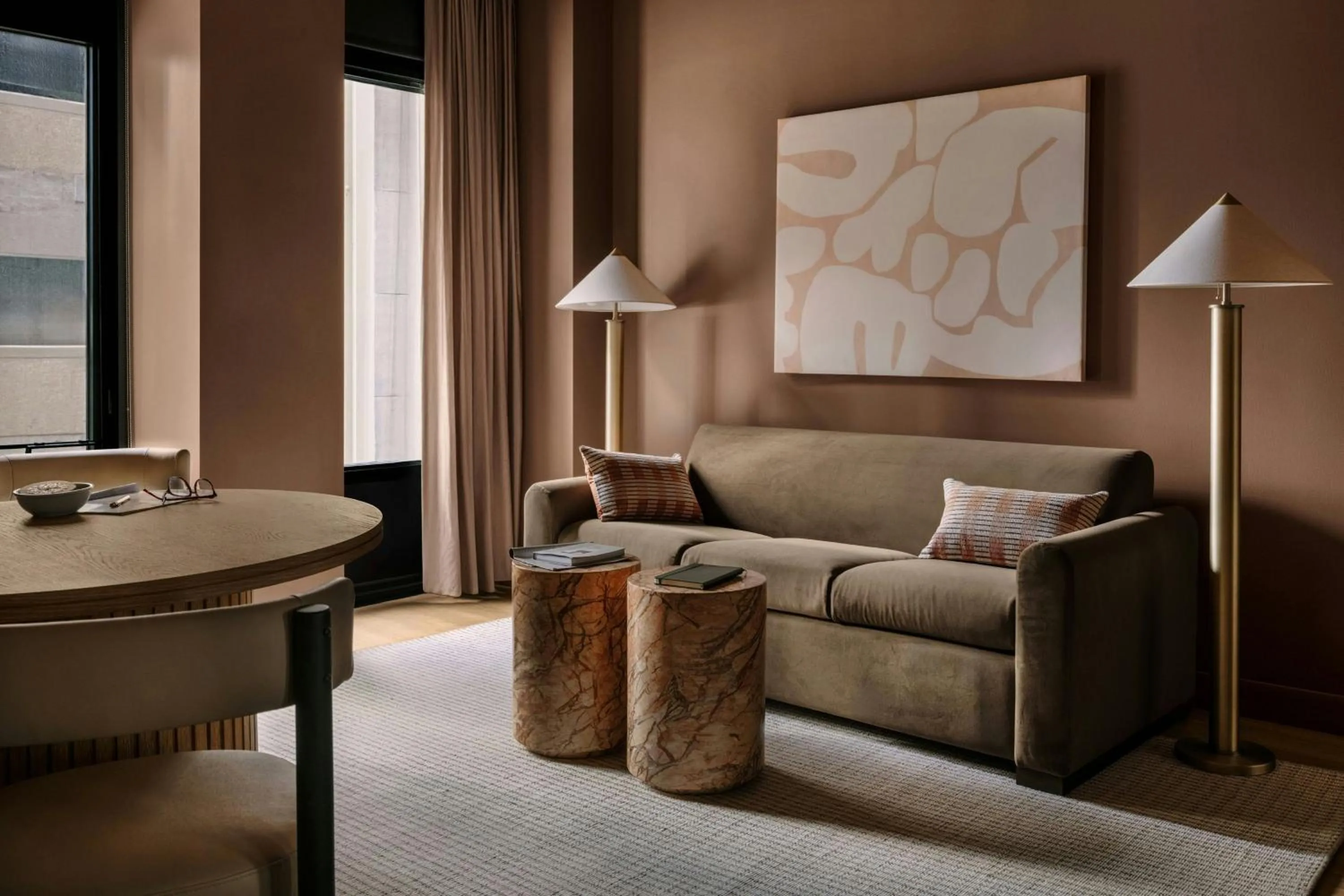 Living room in Sonder by Marriott Bonvoy Onterie Apartments Magnificent Mile