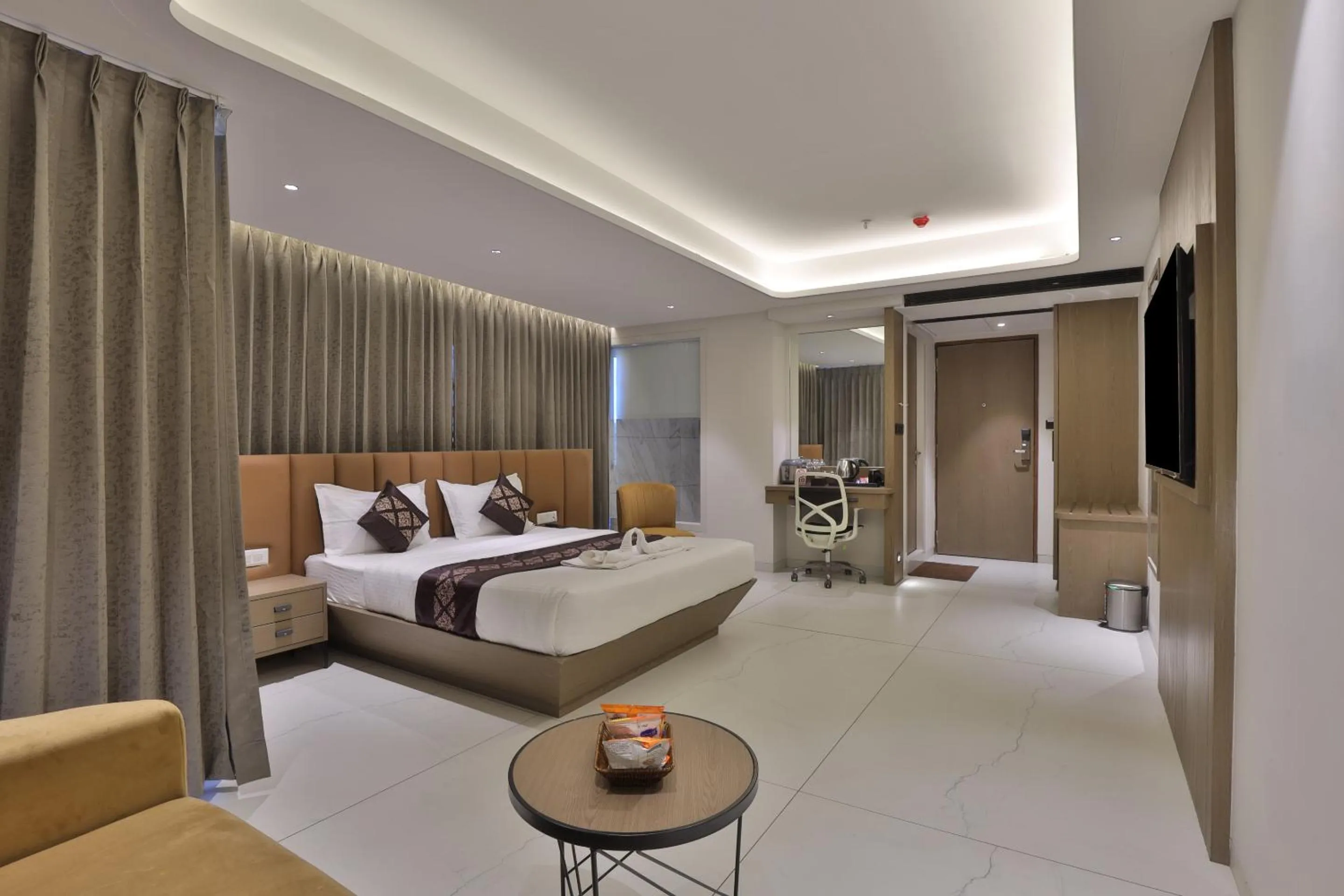 Bed in Hotel Bawa Inn