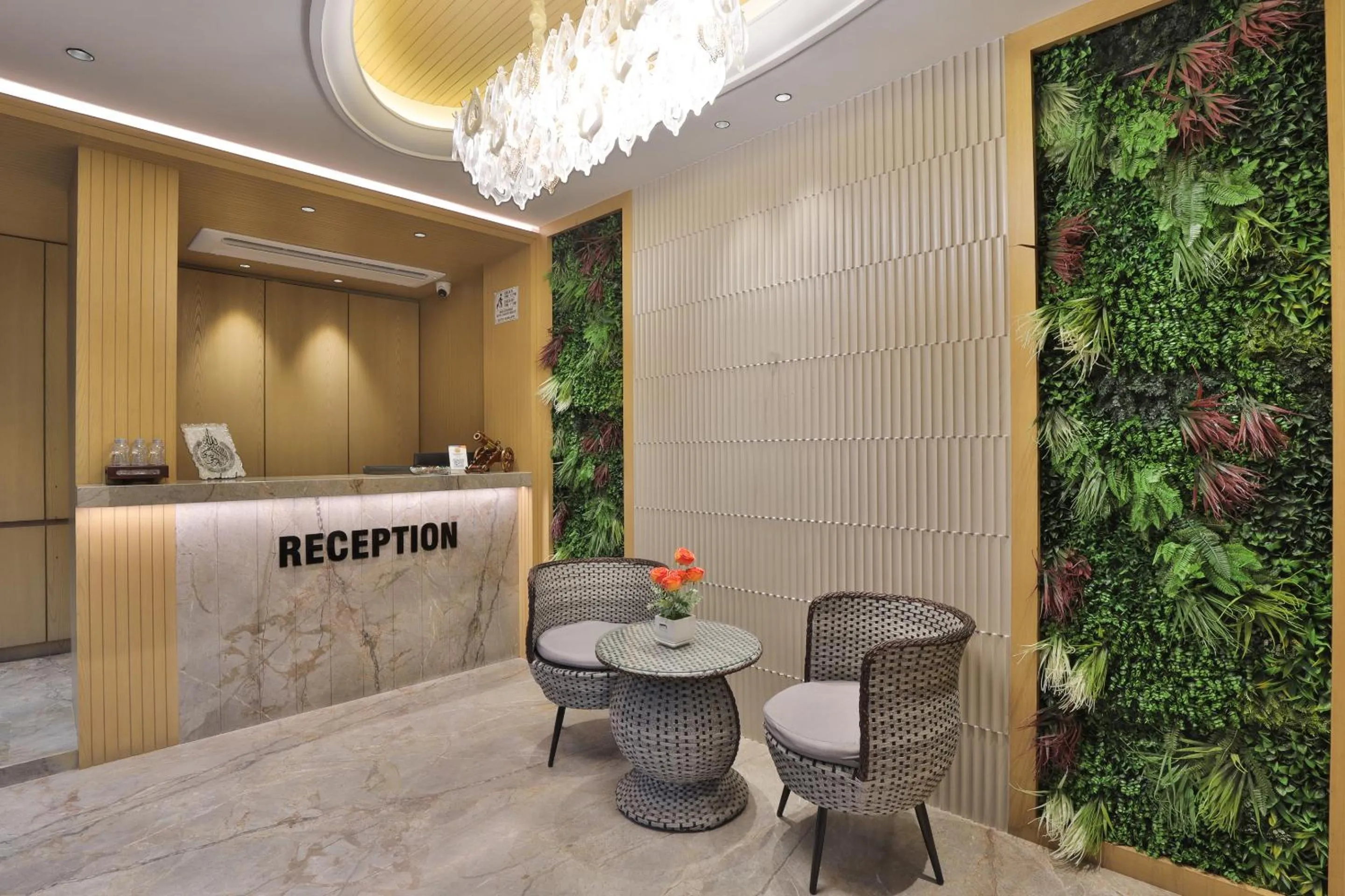 Lobby or reception in Hotel Bawa Inn