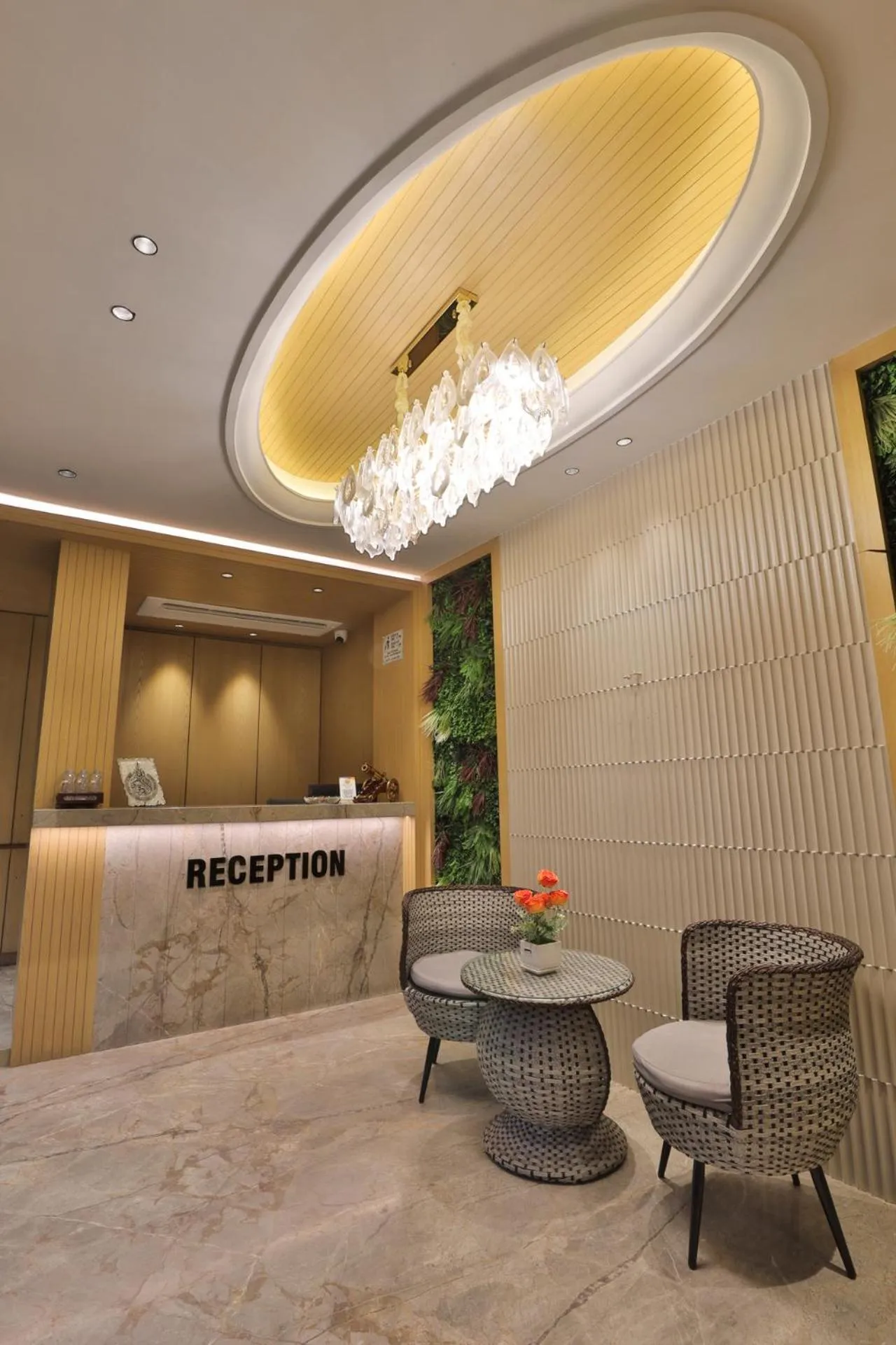 Lobby or reception in Hotel Bawa Inn