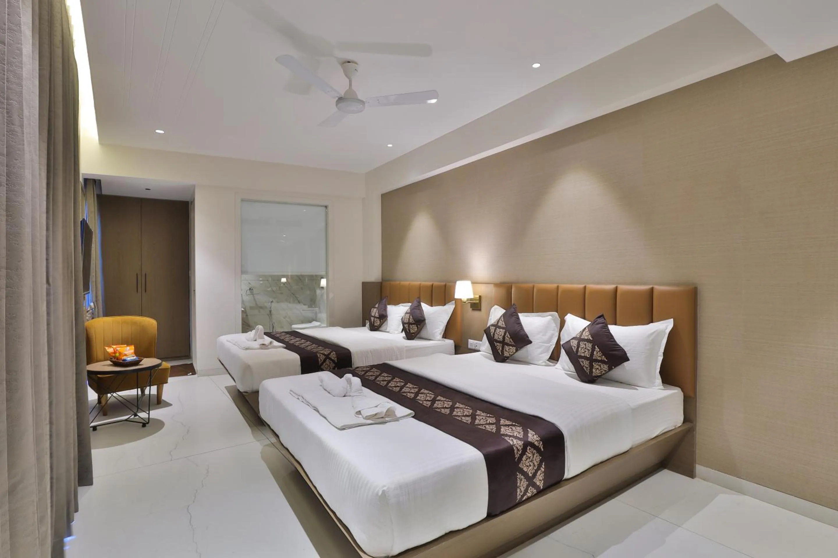 Bed in Hotel Bawa Inn