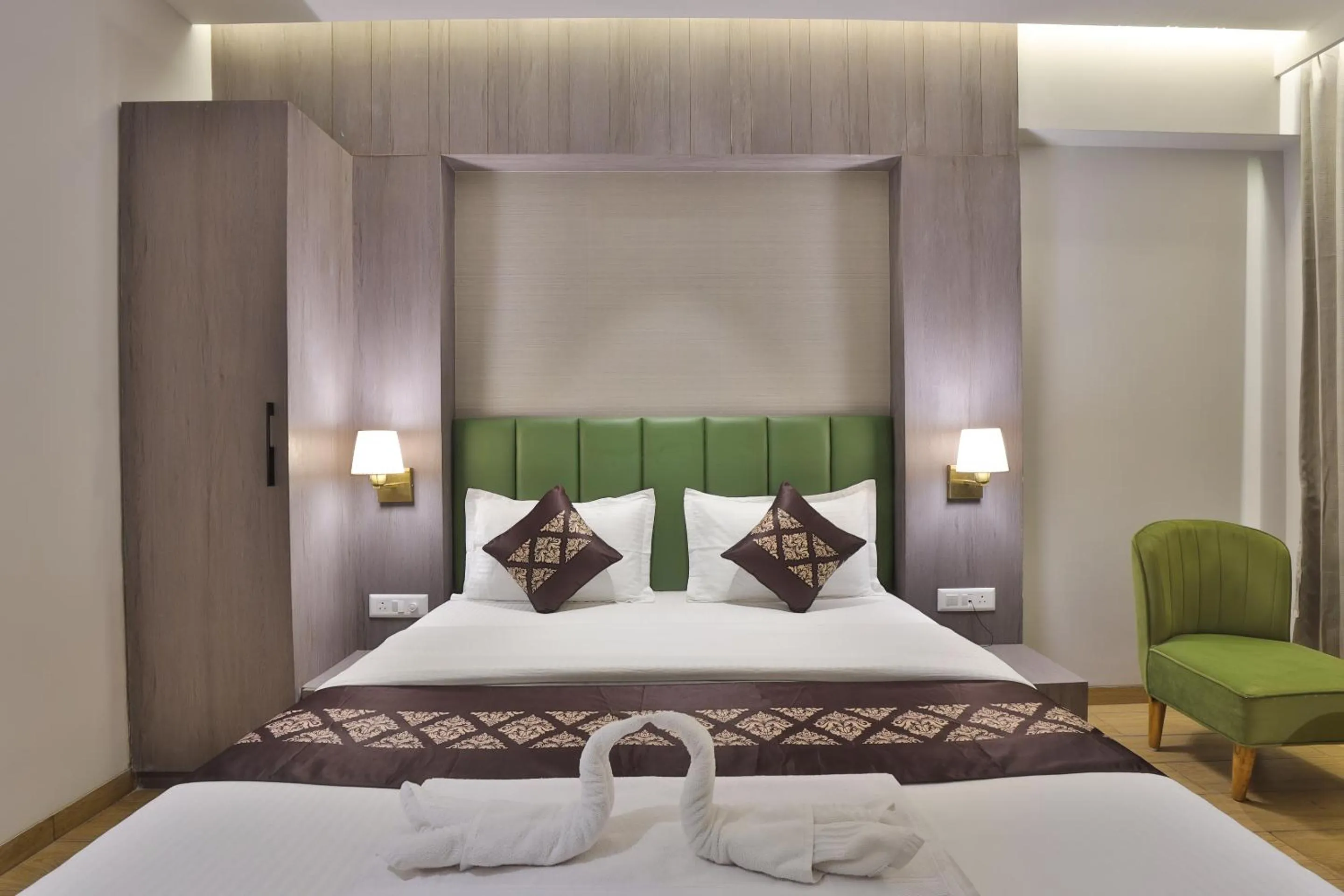 Bed in Hotel Bawa Inn