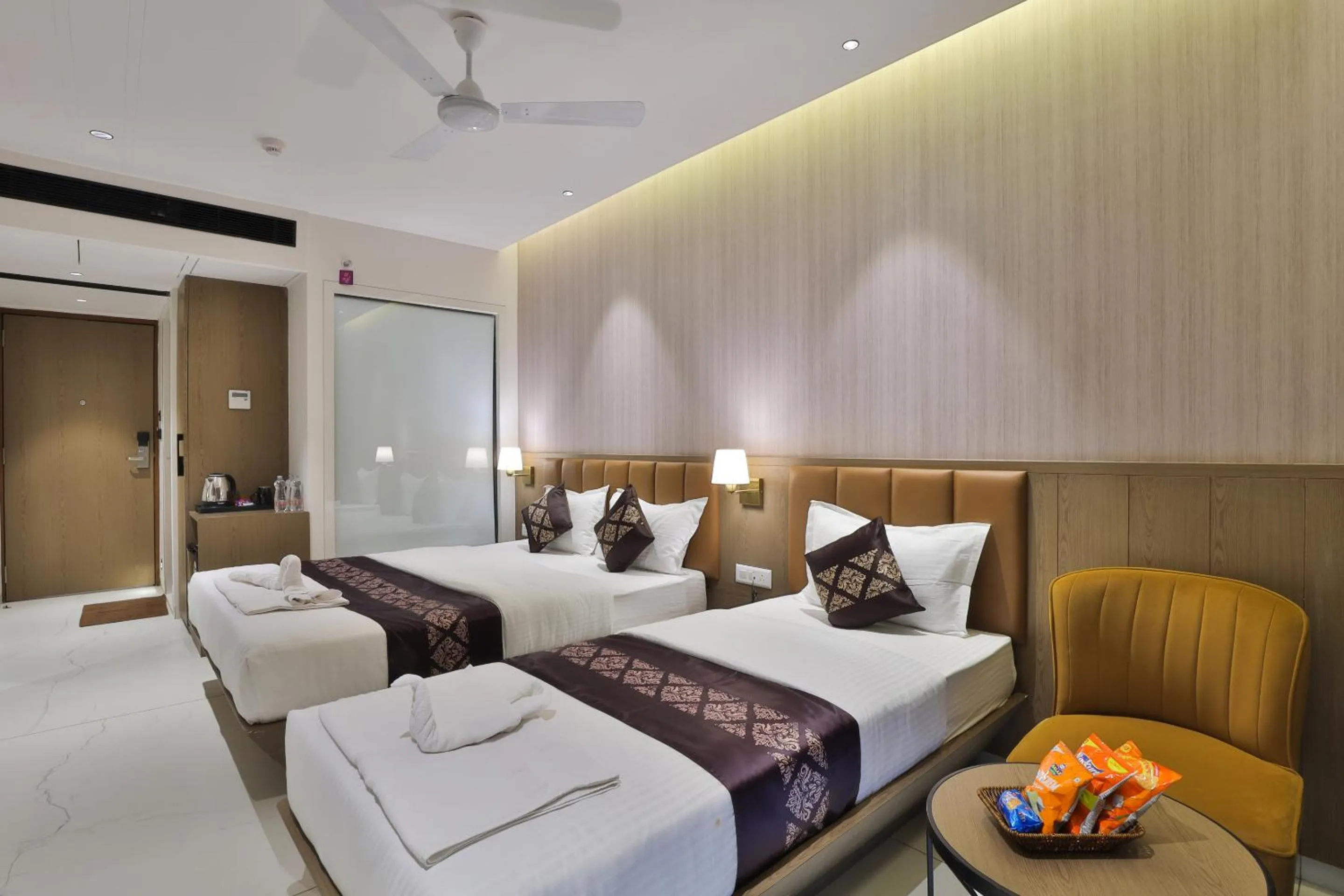 Bed in Hotel Bawa Inn