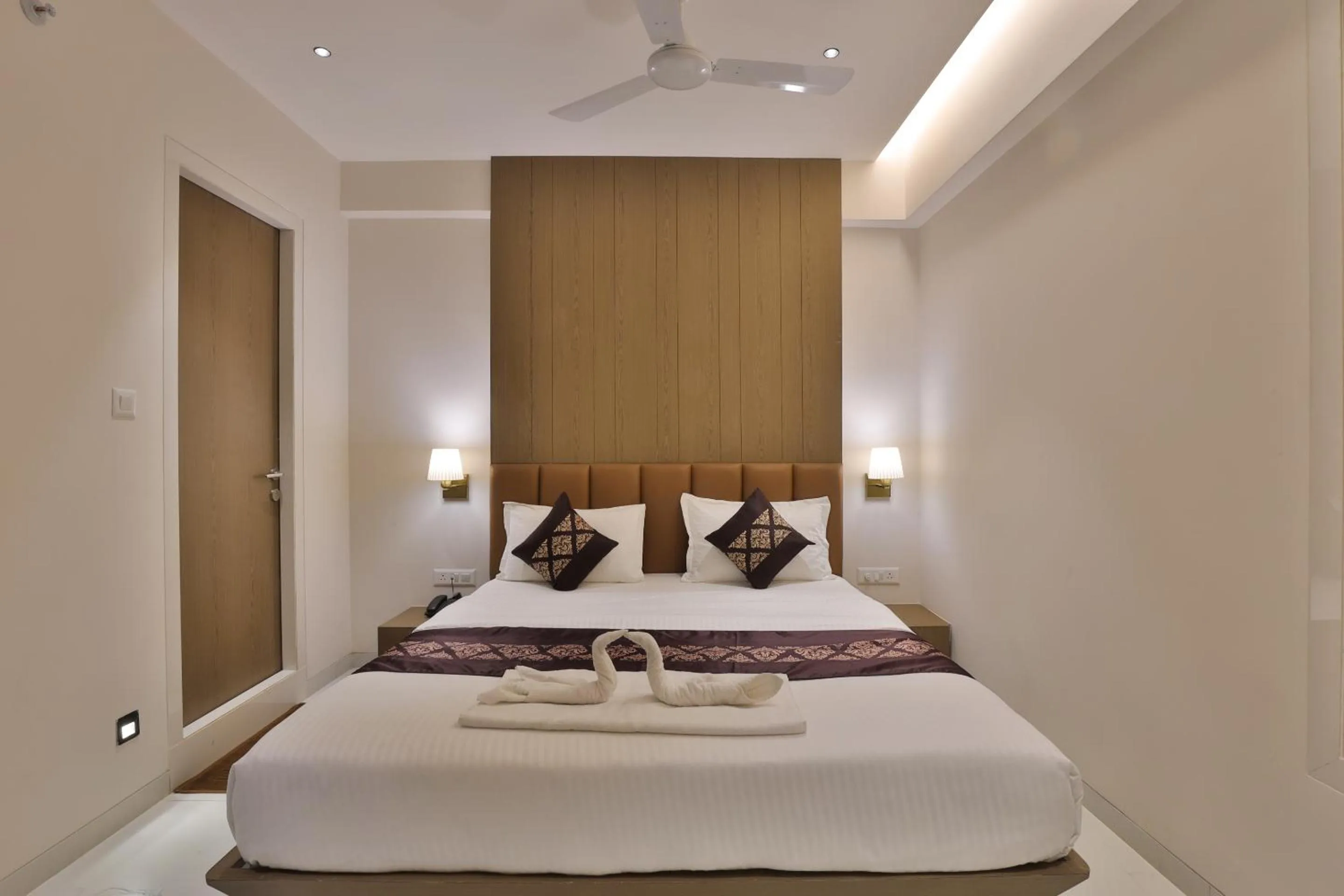 Bed in Hotel Bawa Inn