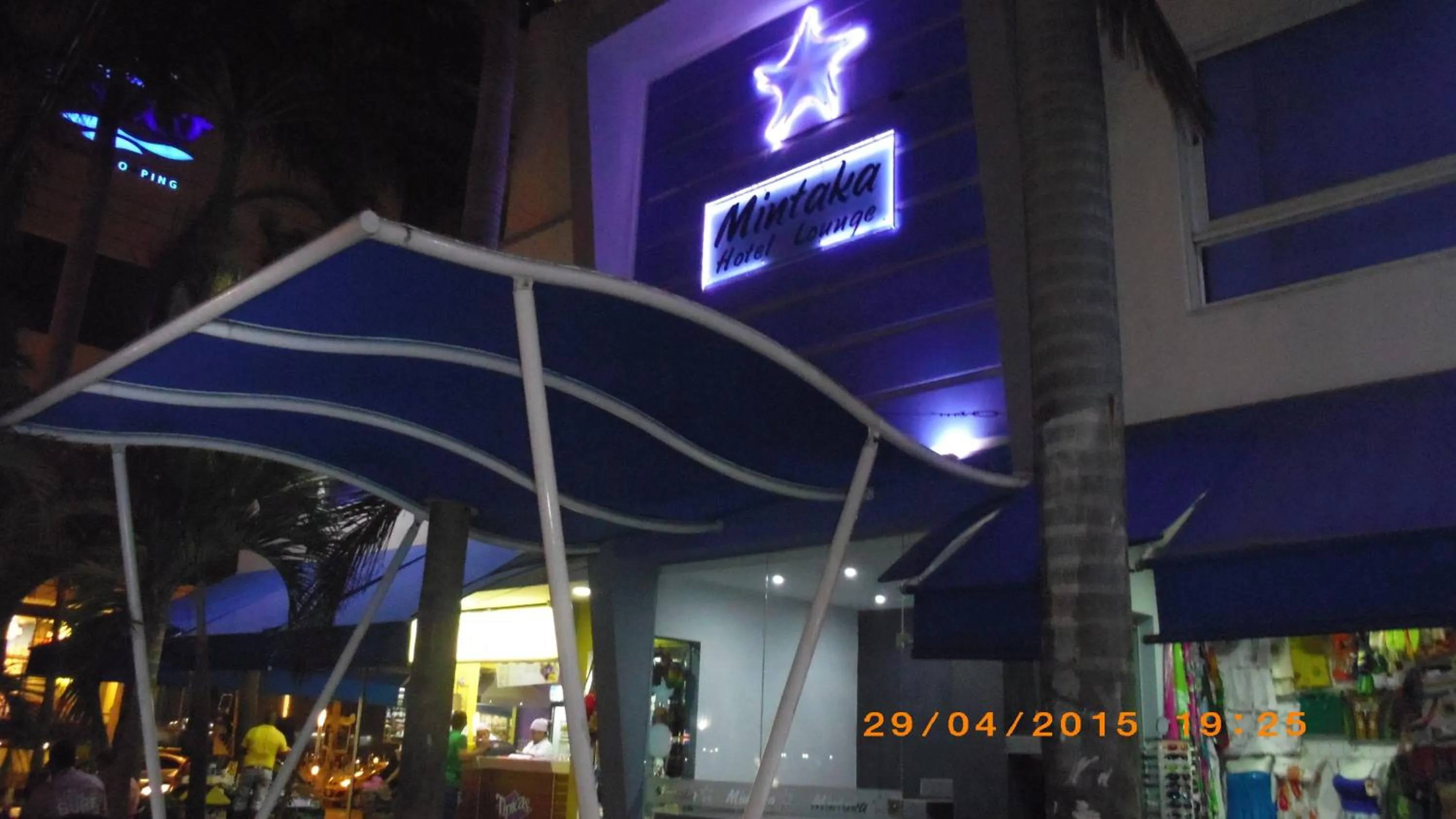 Facade/entrance in Mintaka Hotel + Lounge