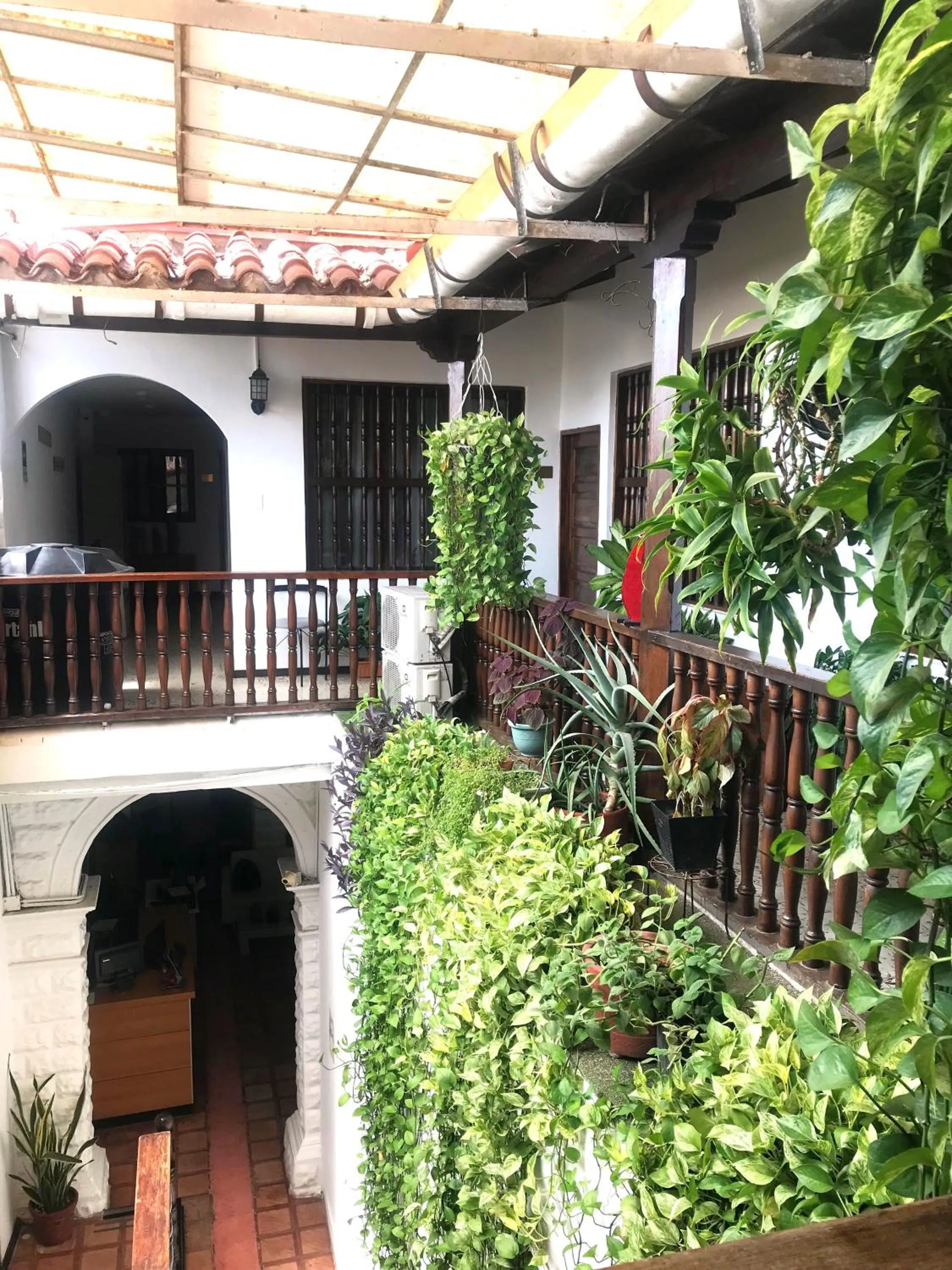 Balcony/Terrace in Santa Alejandría Hotel
