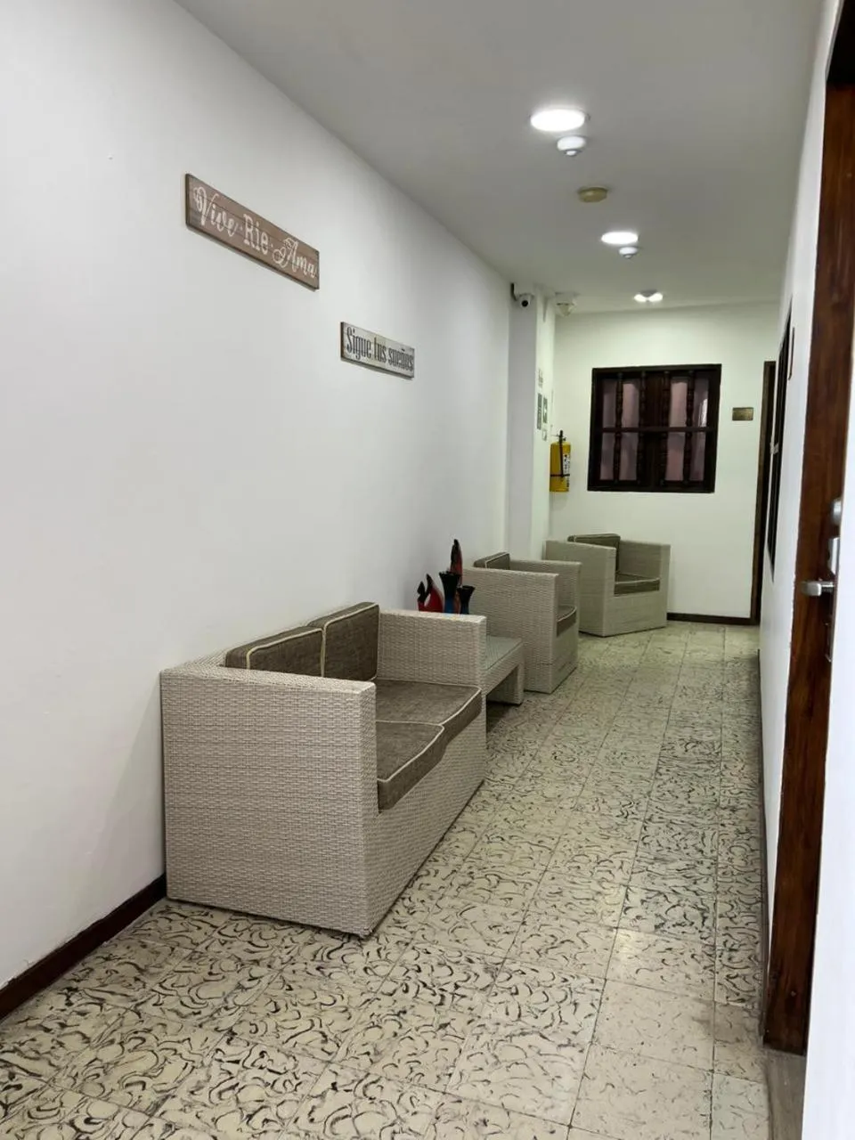 Seating area in Santa Alejandría Hotel