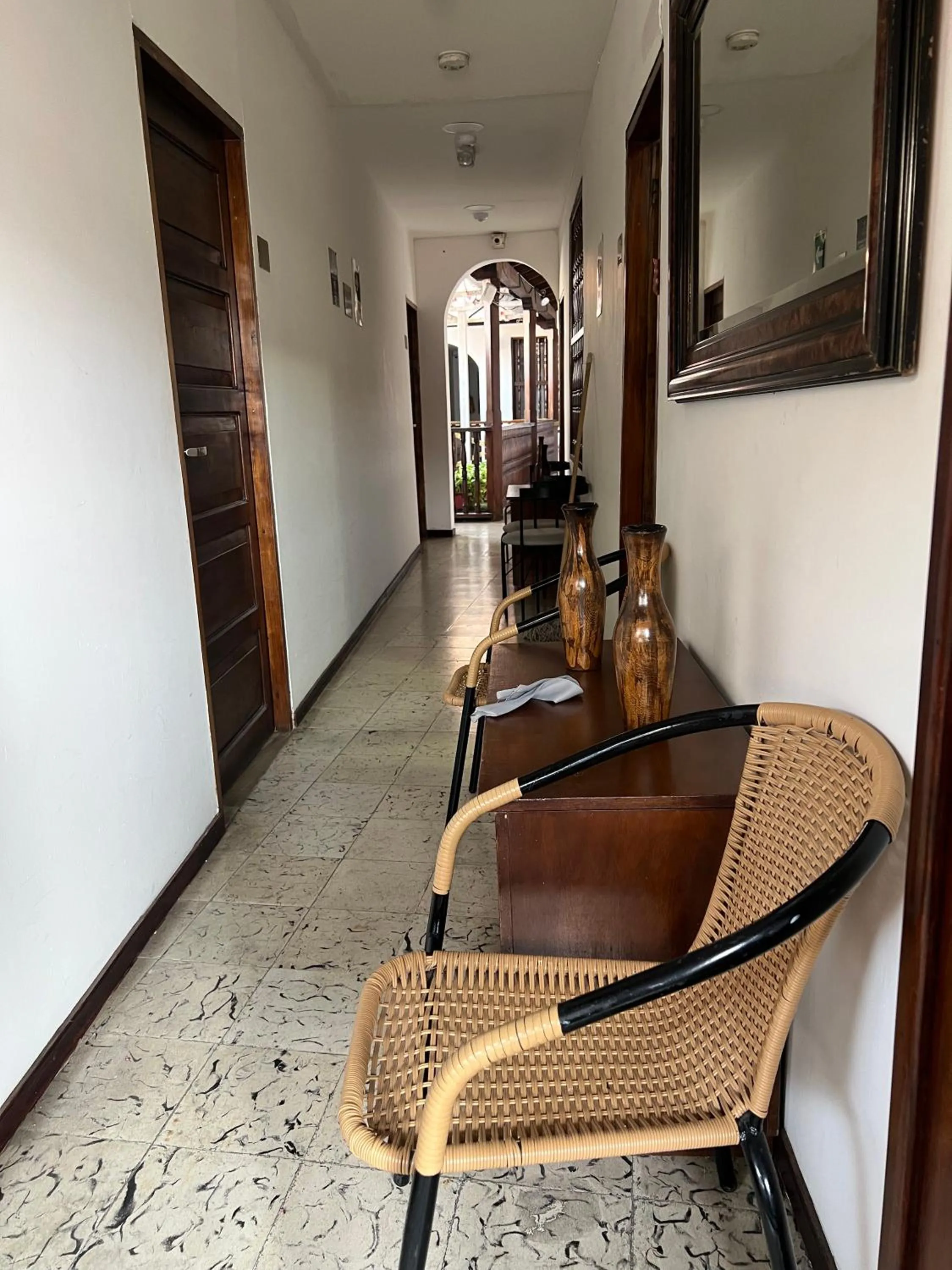 Seating area in Santa Alejandría Hotel