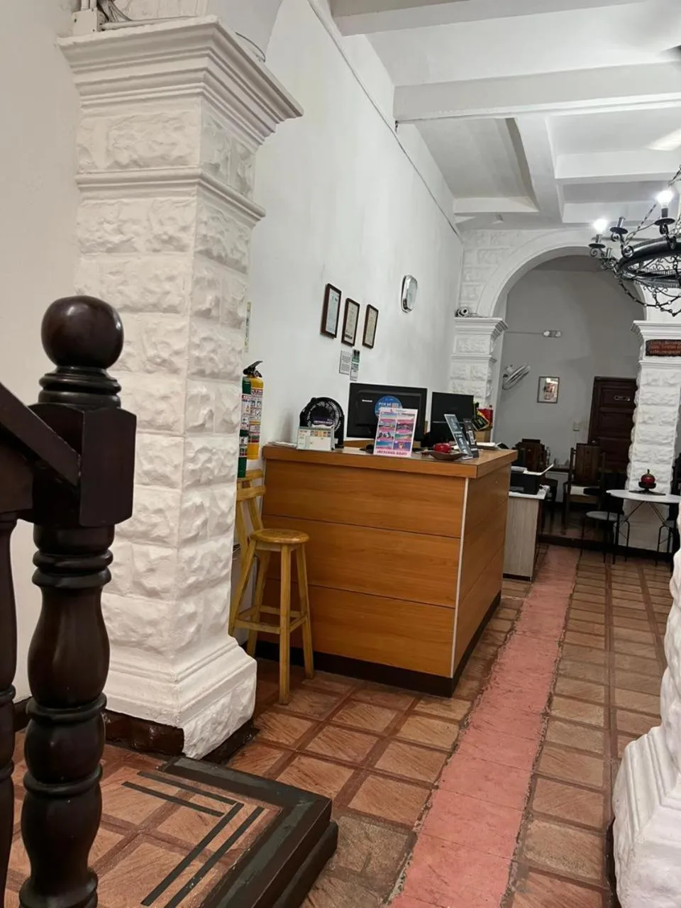 Lobby or reception in Santa Alejandría Hotel