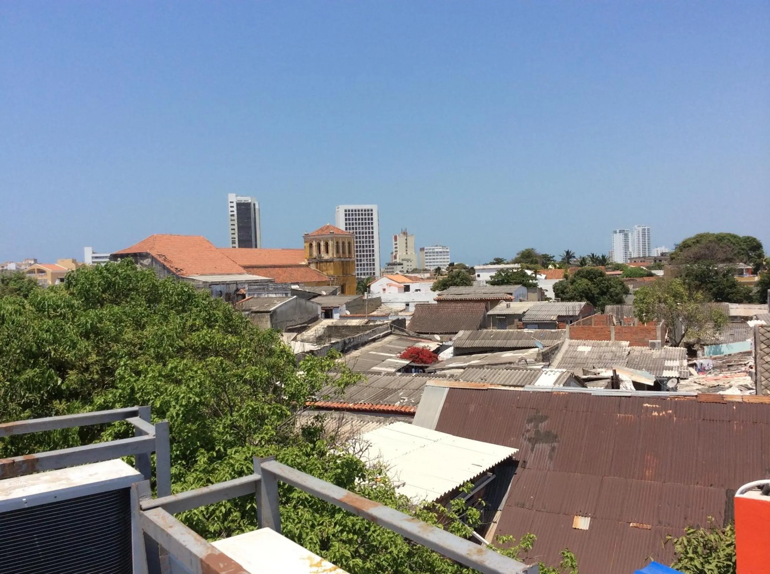 City view in Zana Hotel Boutique