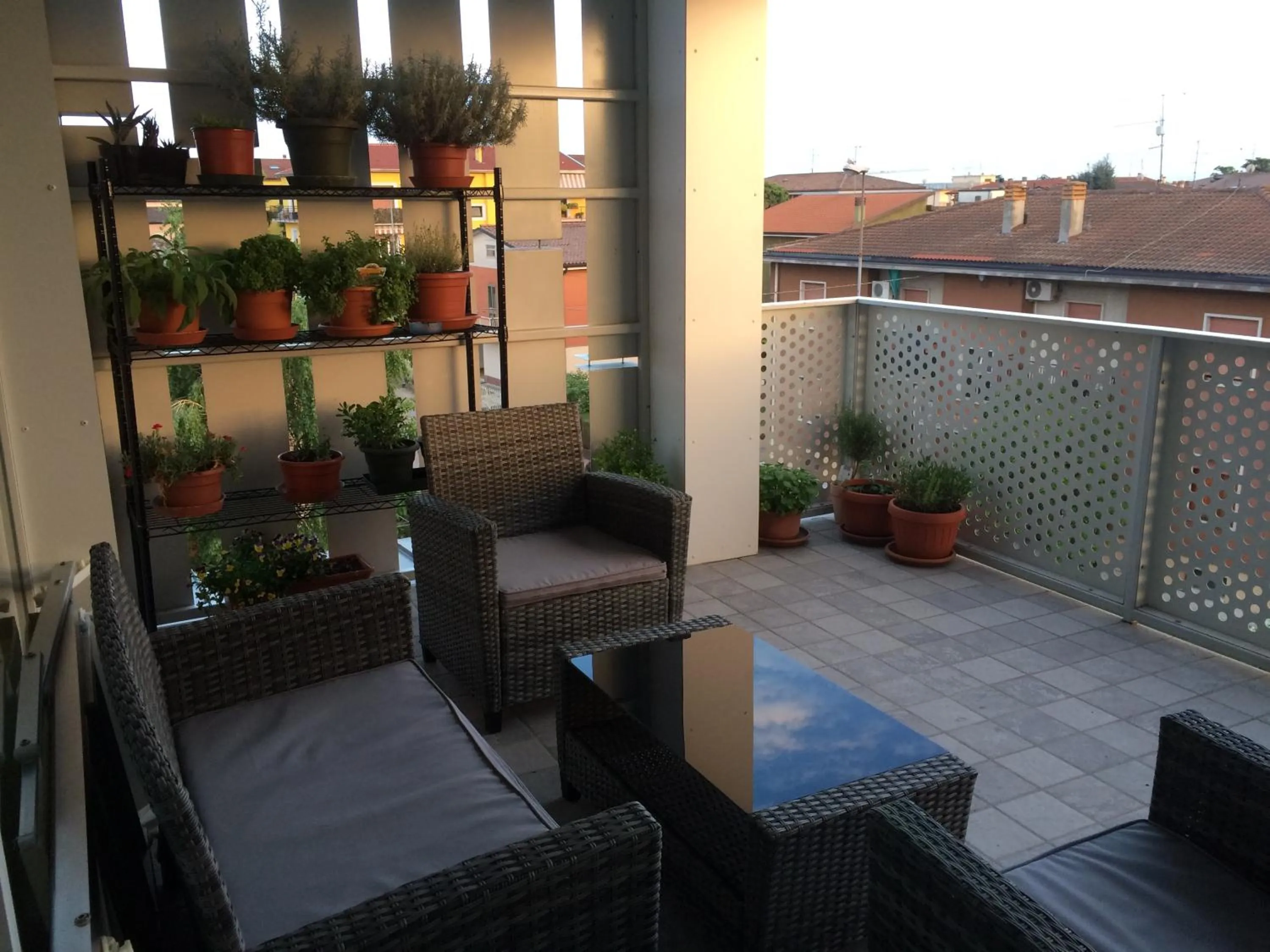 Balcony/Terrace in Ai Santi B&B