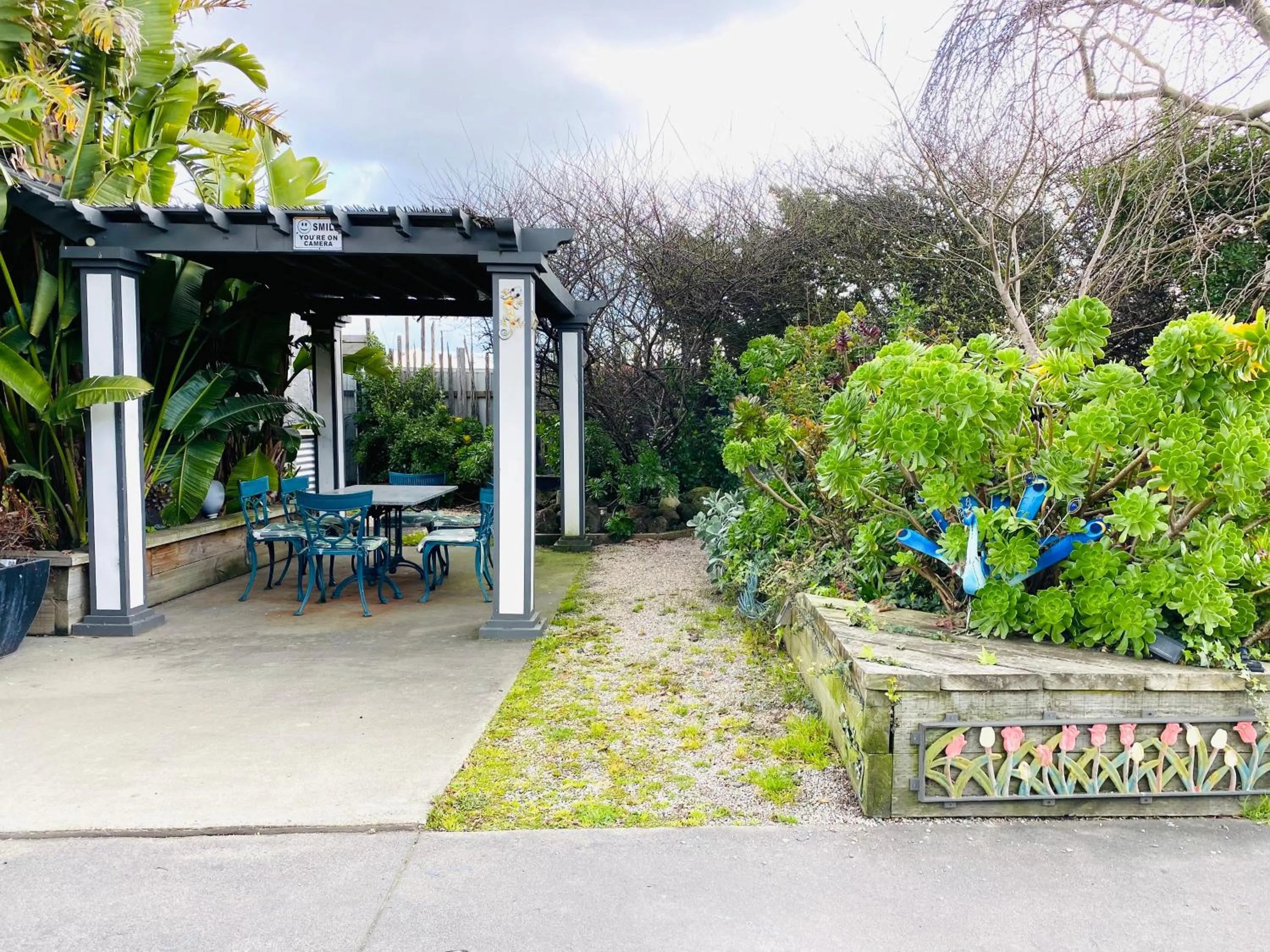 Garden view in Mid Valley Motel