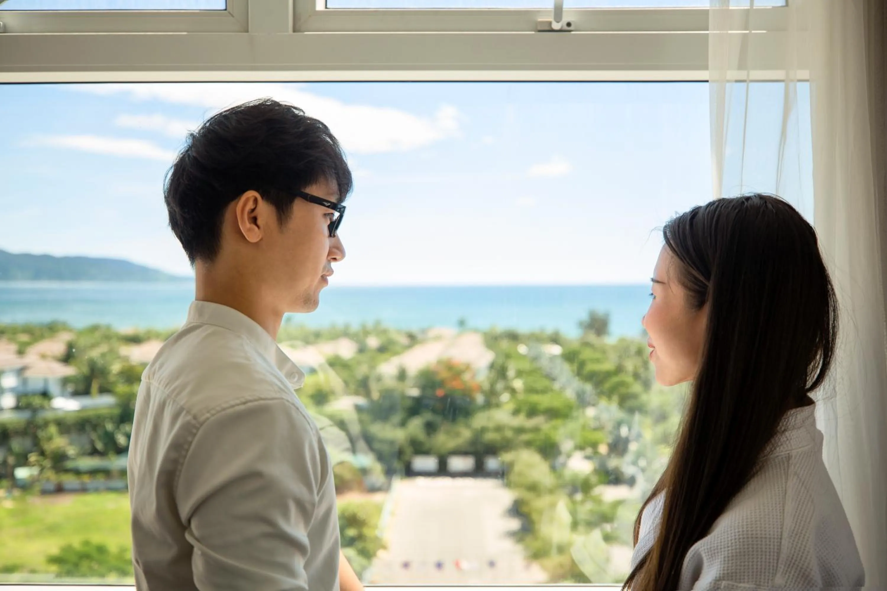 Mountain view in Sea Phoenix Hotel Da Nang