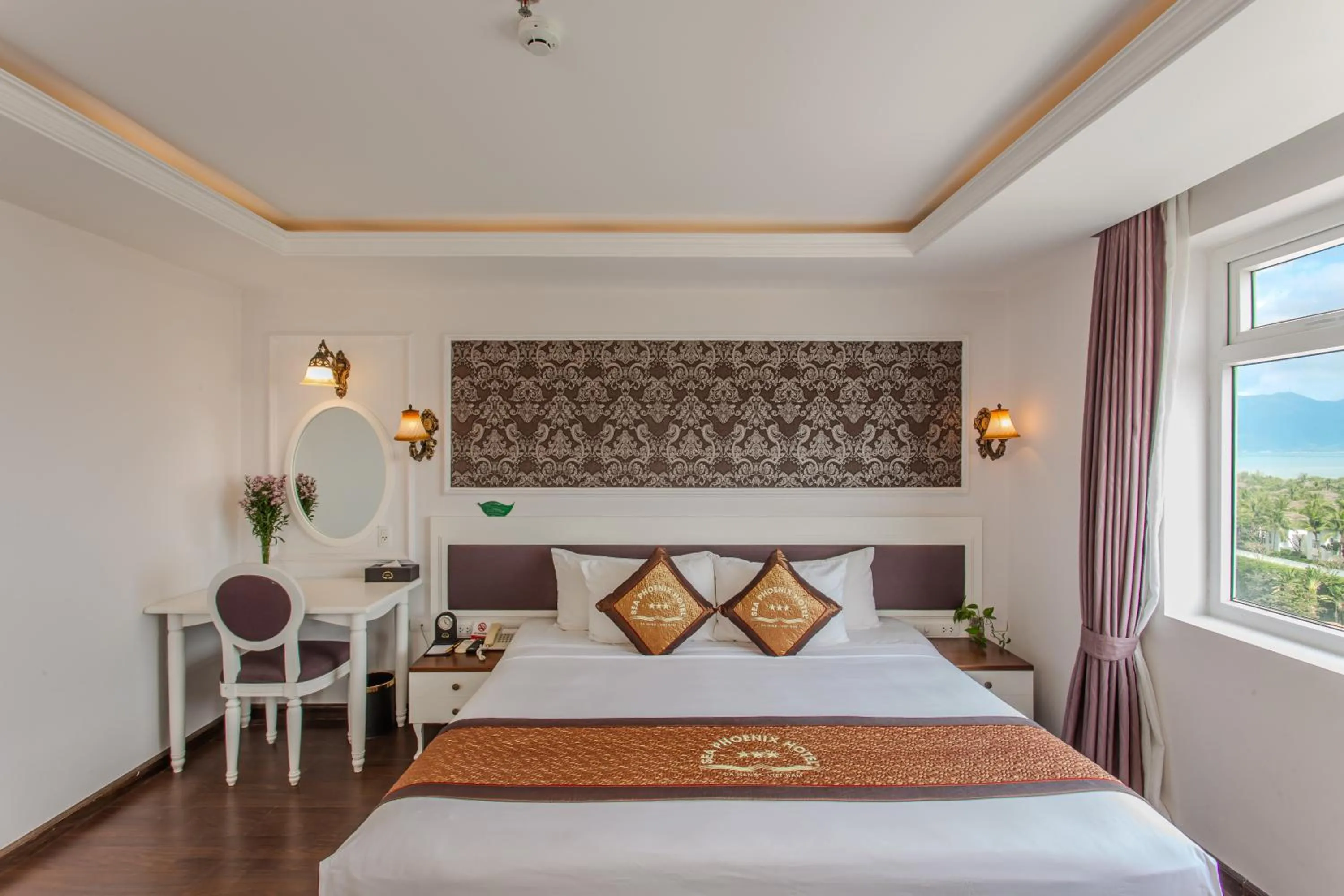 Bed in Sea Phoenix Hotel Da Nang