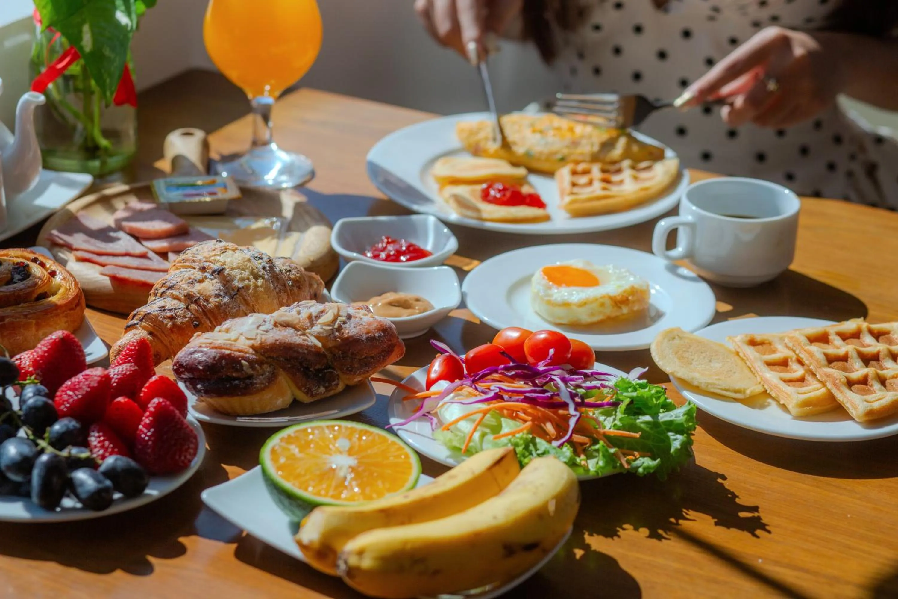 Breakfast in Sea Phoenix Hotel Da Nang