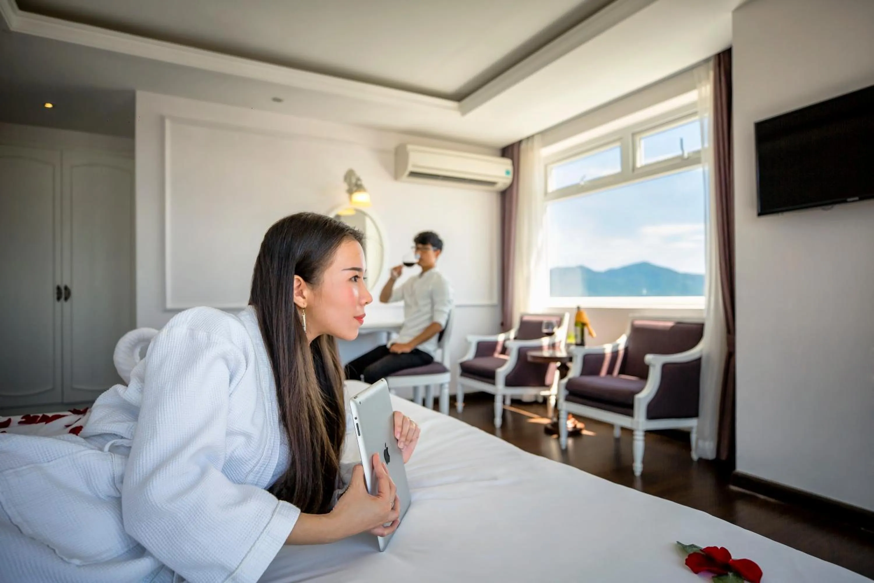 Bedroom, Bed in Sea Phoenix Hotel Da Nang