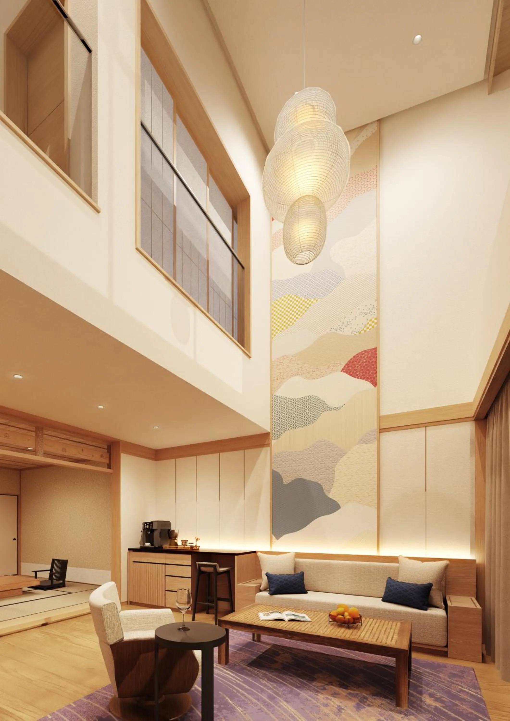 Living room in ABBA Resorts Izu - Zagyosoh