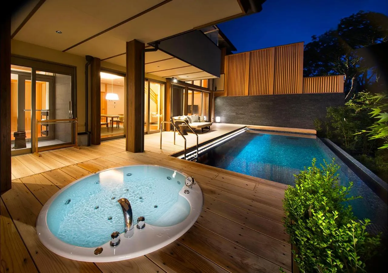 Balcony/Terrace in ABBA Resorts Izu - Zagyosoh