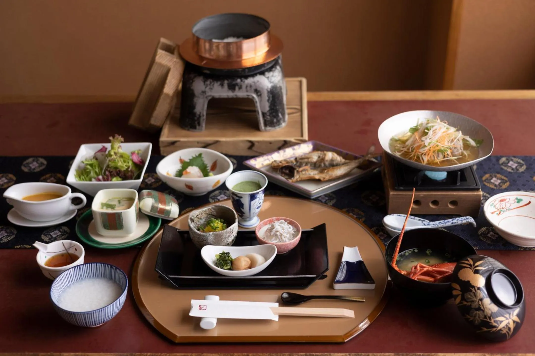 Asian breakfast in ABBA Resorts Izu - Zagyosoh