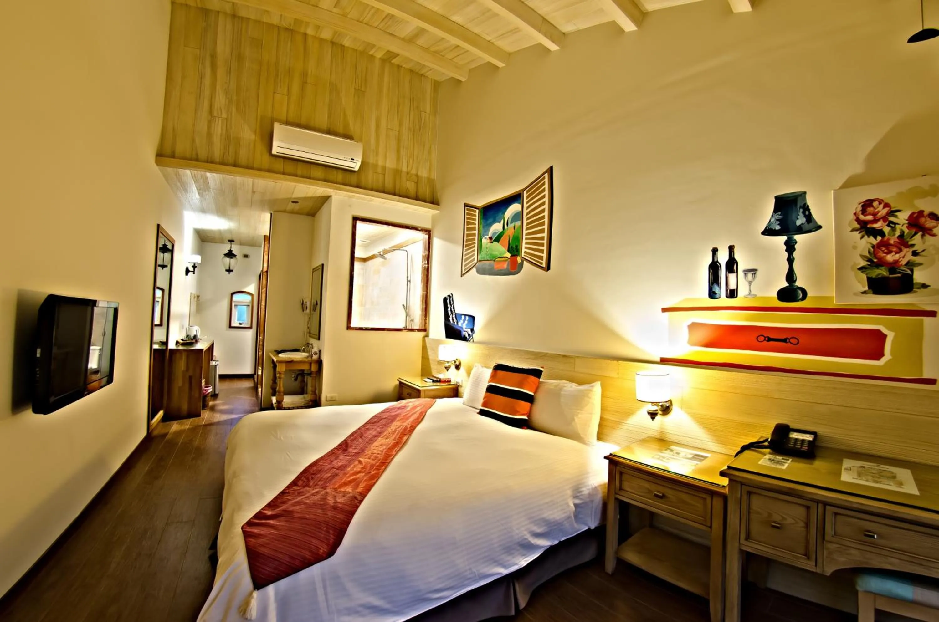 Bed in Sasa Nor Lamour B&B