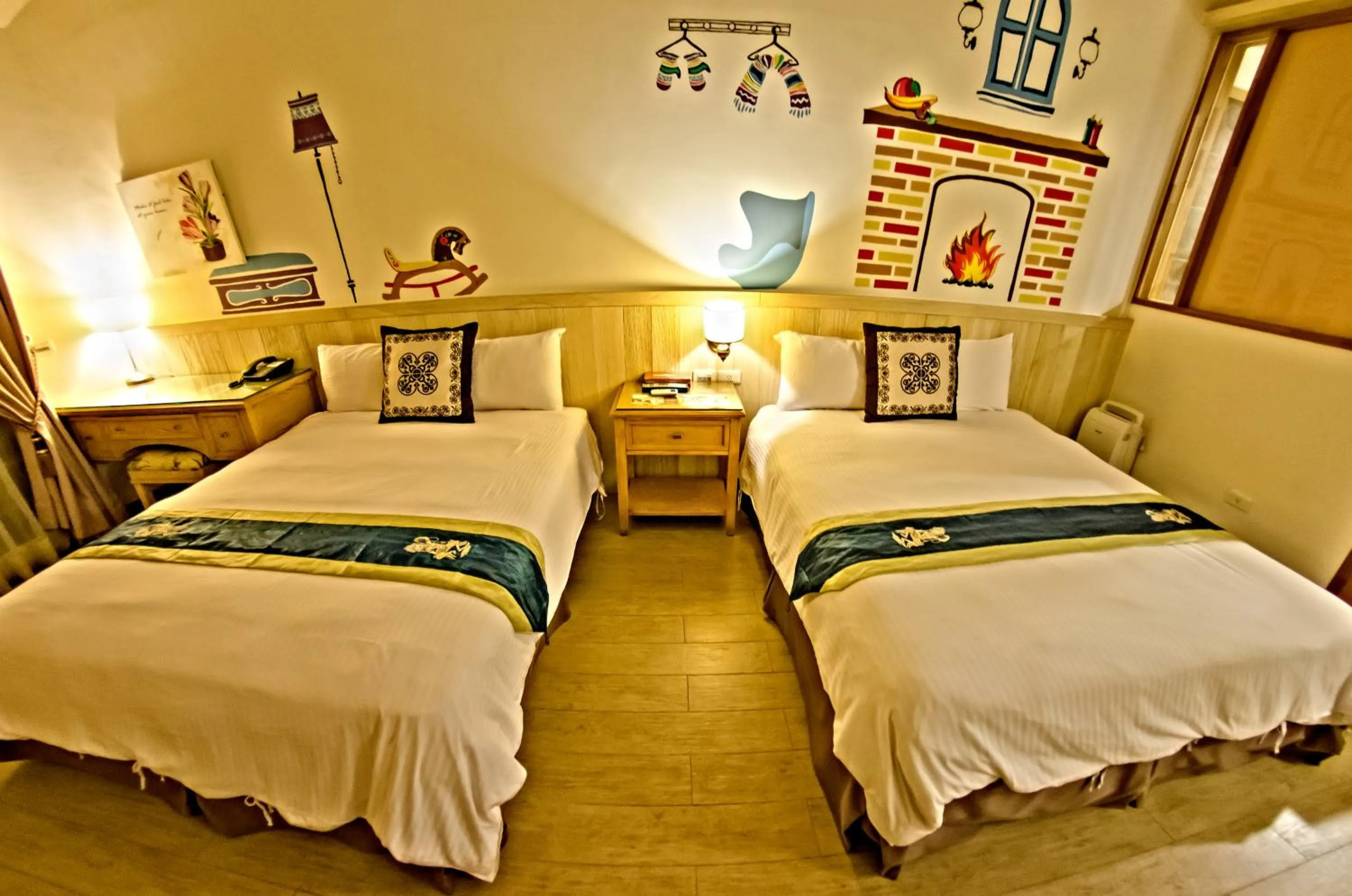 Bed in Sasa Nor Lamour B&B