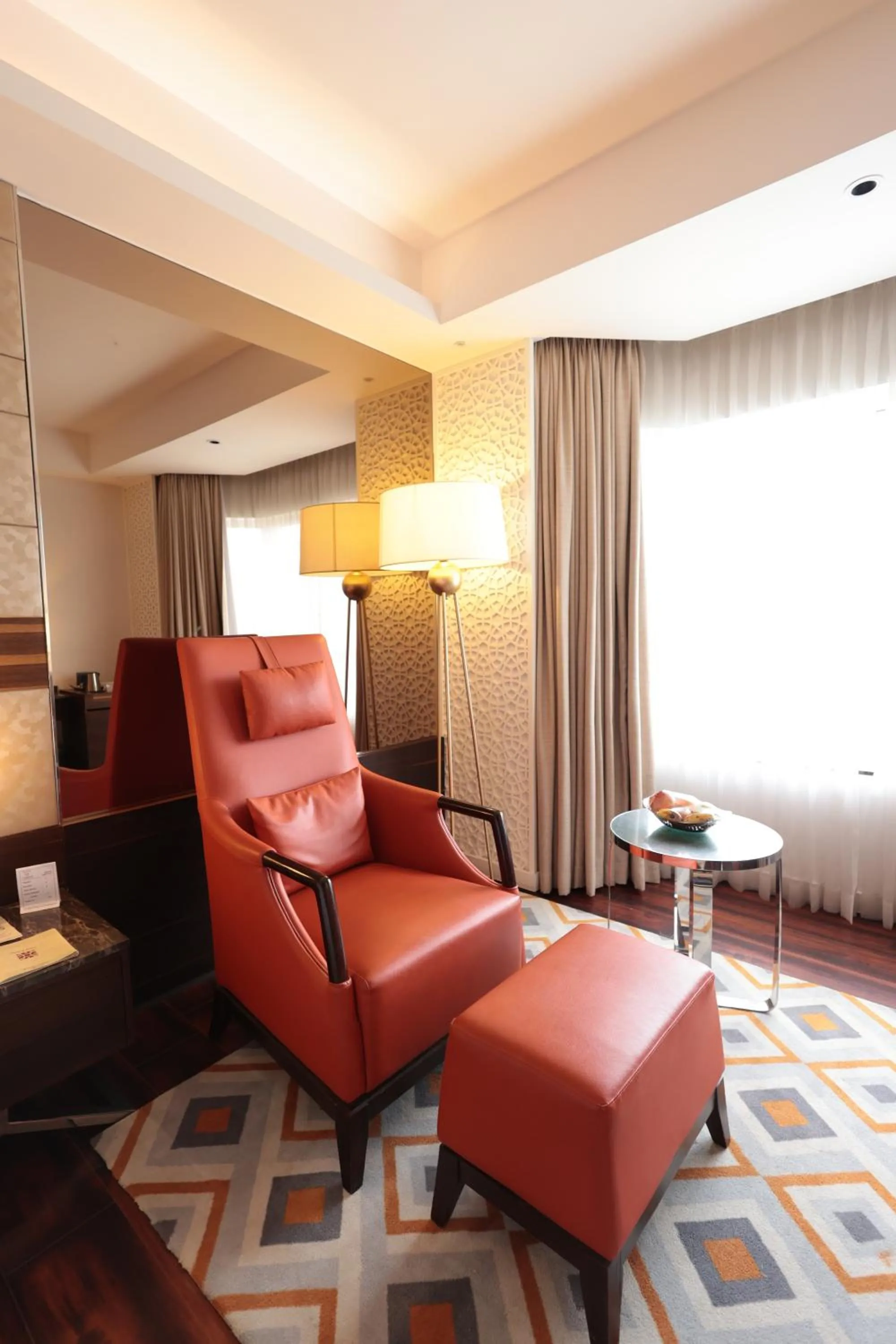 Seating area in Cenneys Gateway - Pride of Salem