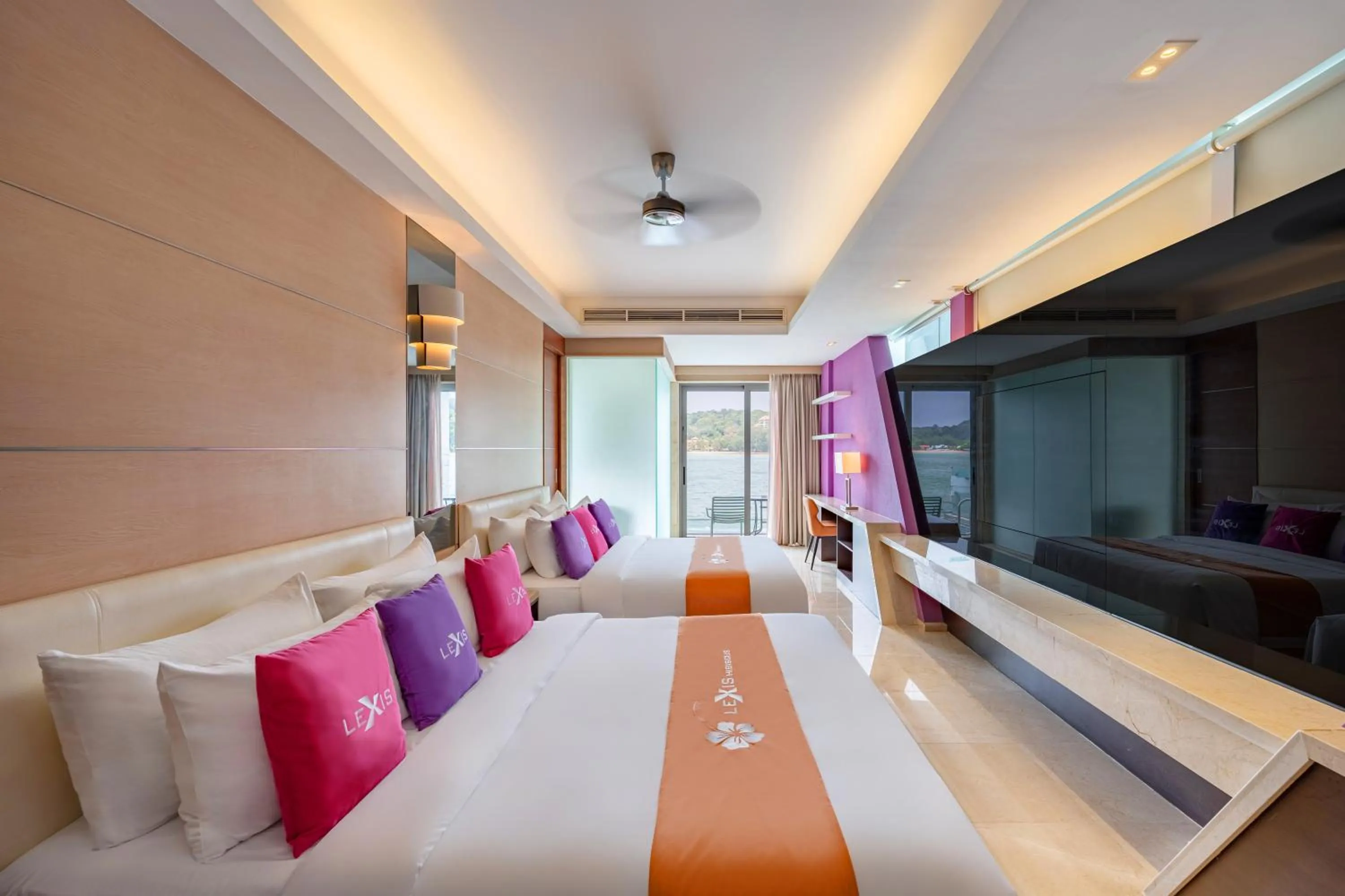 Bed in Lexis Hibiscus Port Dickson