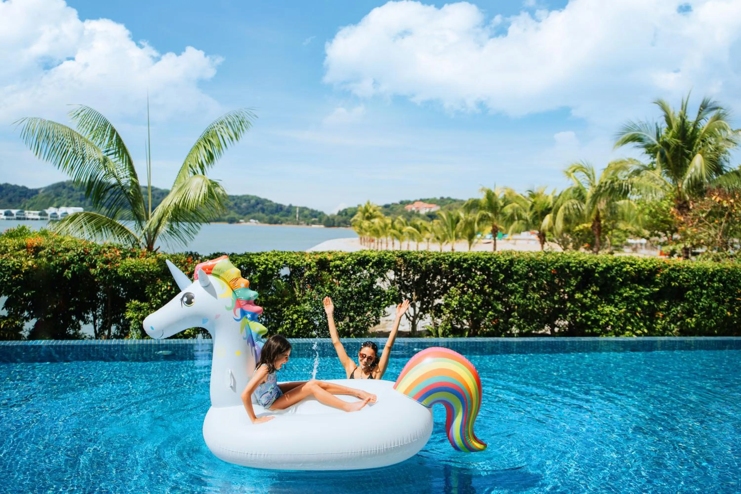 Swimming pool in Lexis Hibiscus Port Dickson