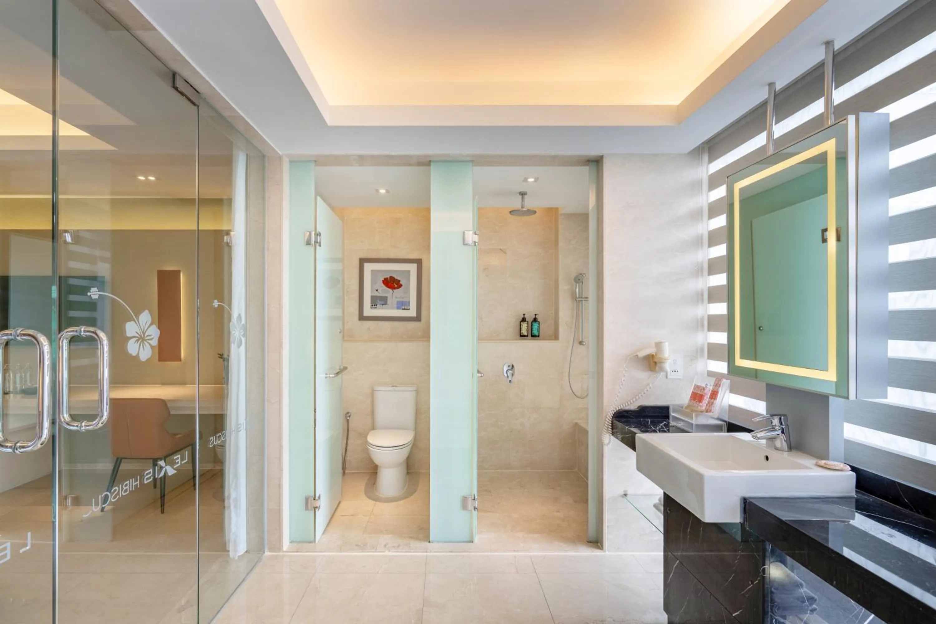Shower in Lexis Hibiscus Port Dickson