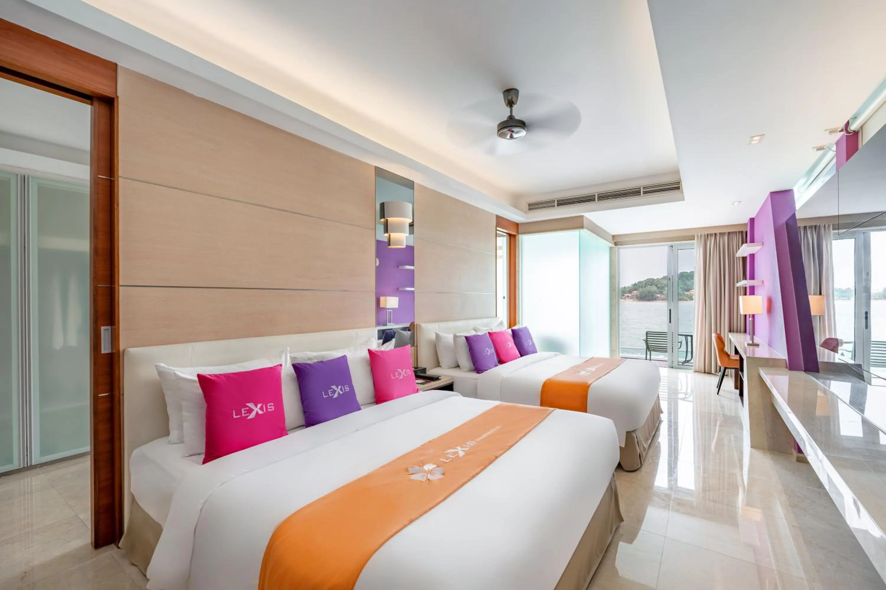 Bed in Lexis Hibiscus Port Dickson